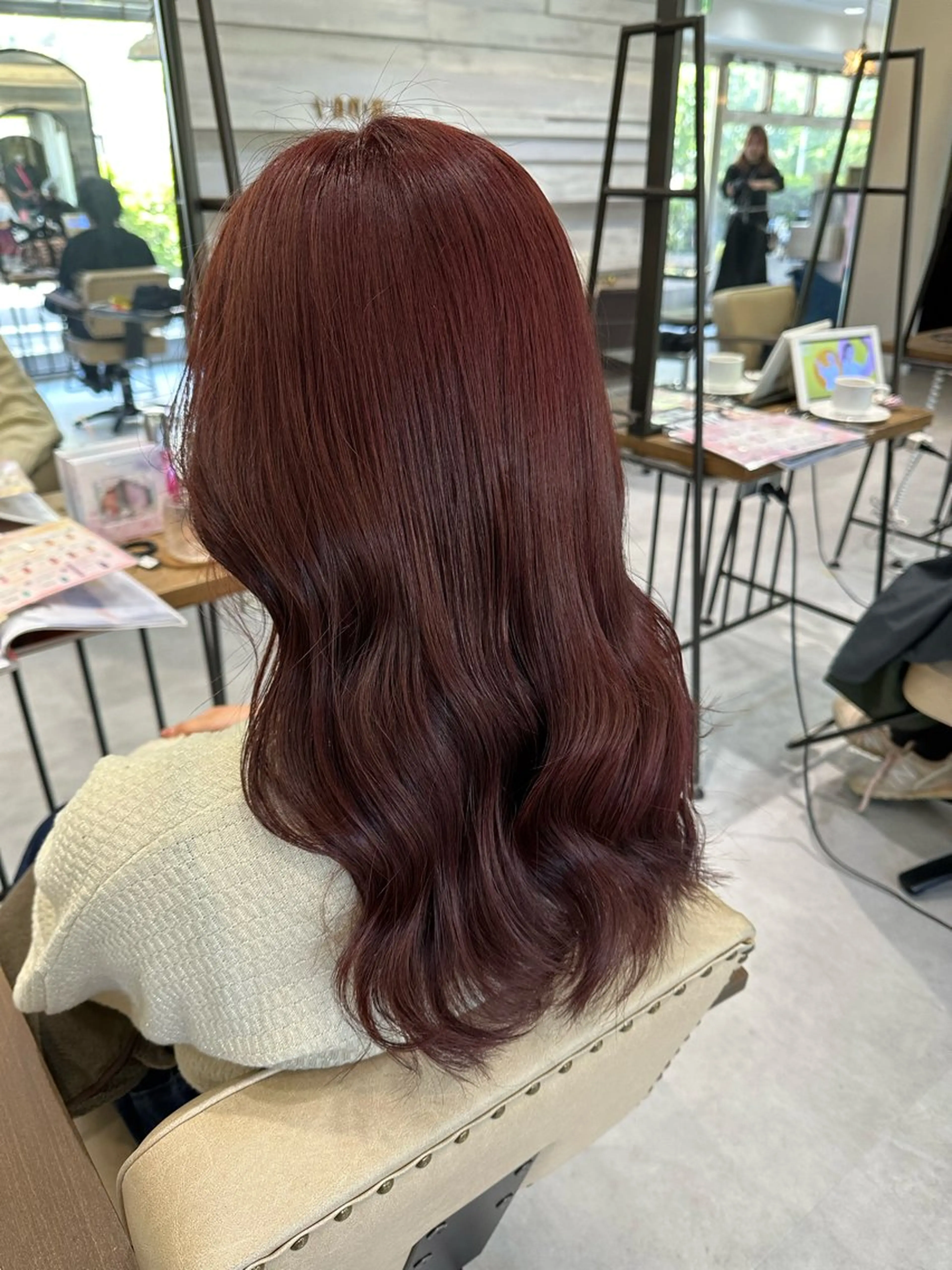 ロング カラー ヘアカラー 髪質改善AUSTIN登戸所属・ICHIKA/暖色 カラー / Wカラーのヘアスタイル