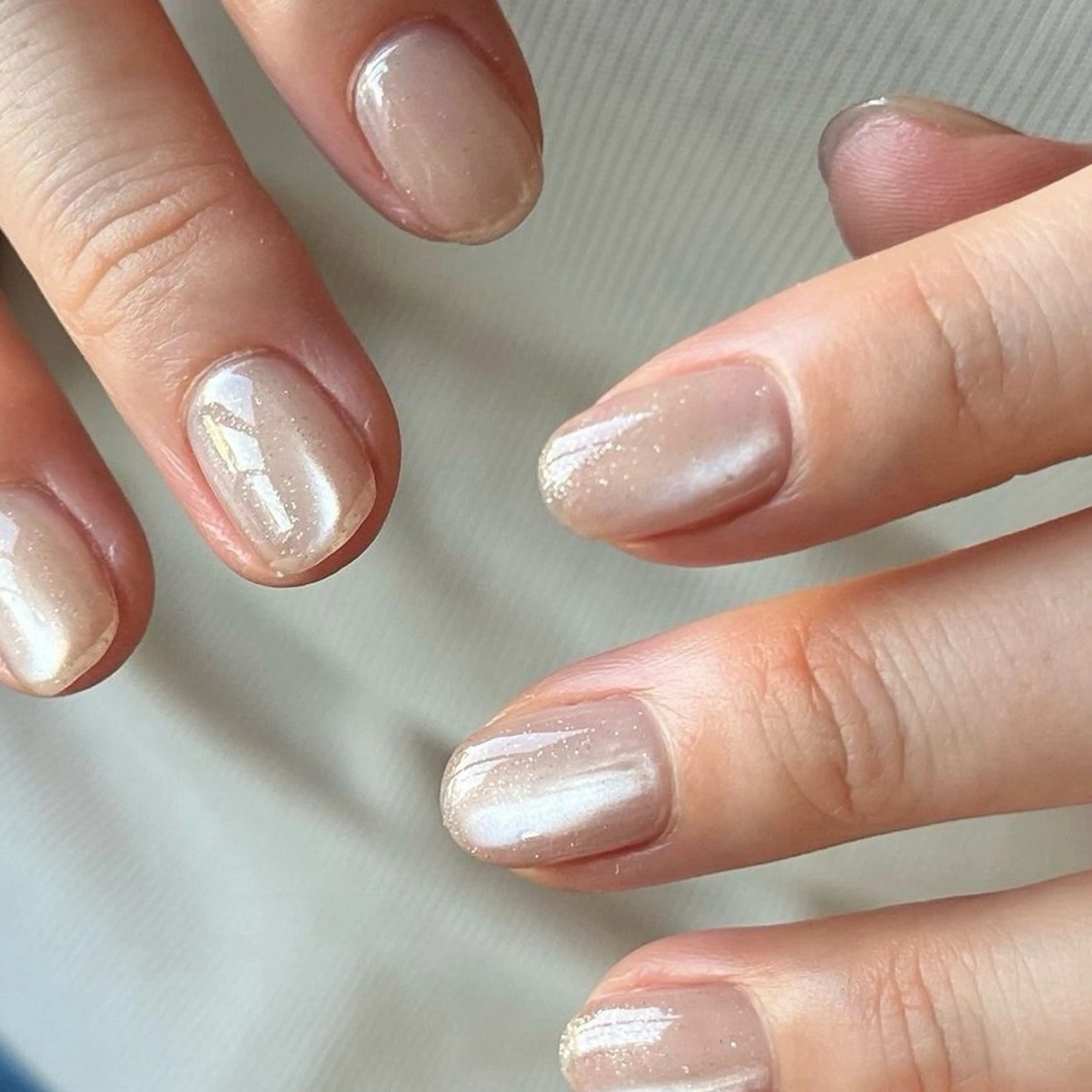 ネイル フラッシュネイル ジェルネイル キラキラネイル マグネットネイル ニュアンスネイル ハンドネイル tamu nail 　金町のネイルデザイン