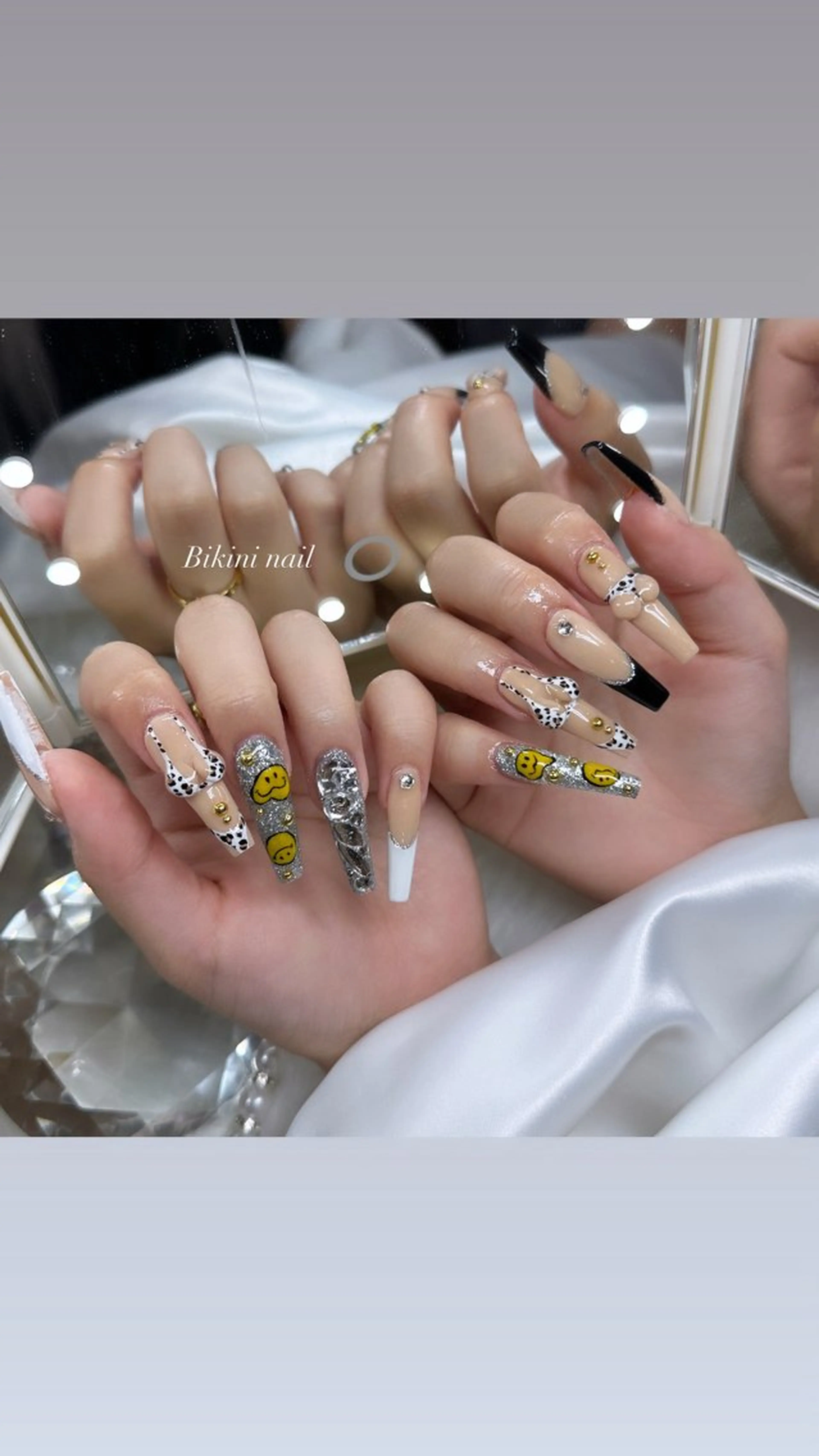 ネイル 加納 莉音のネイルデザイン