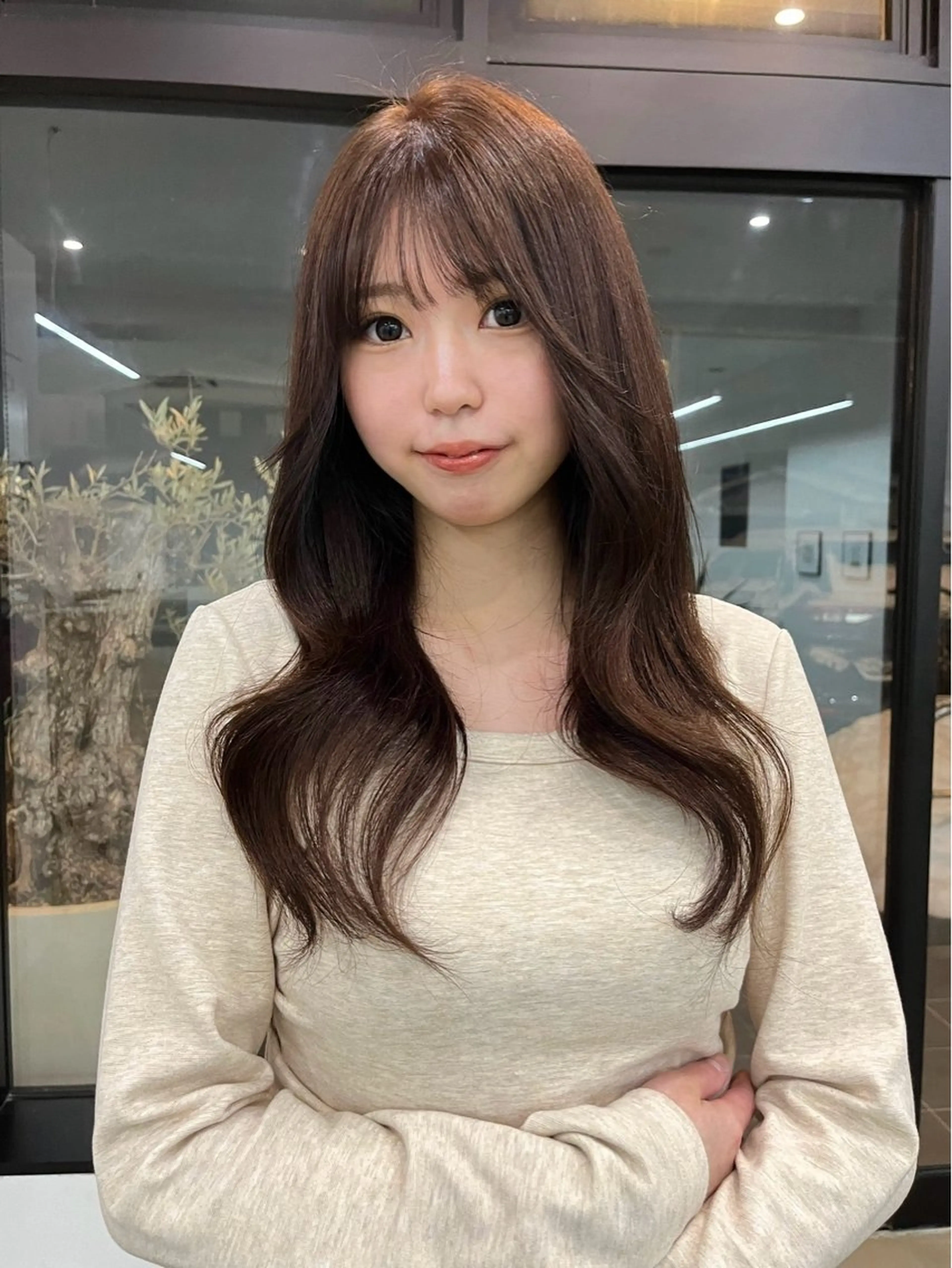 ロング ヘアカラー XIA所属・XIA AIMIのヘアスタイル