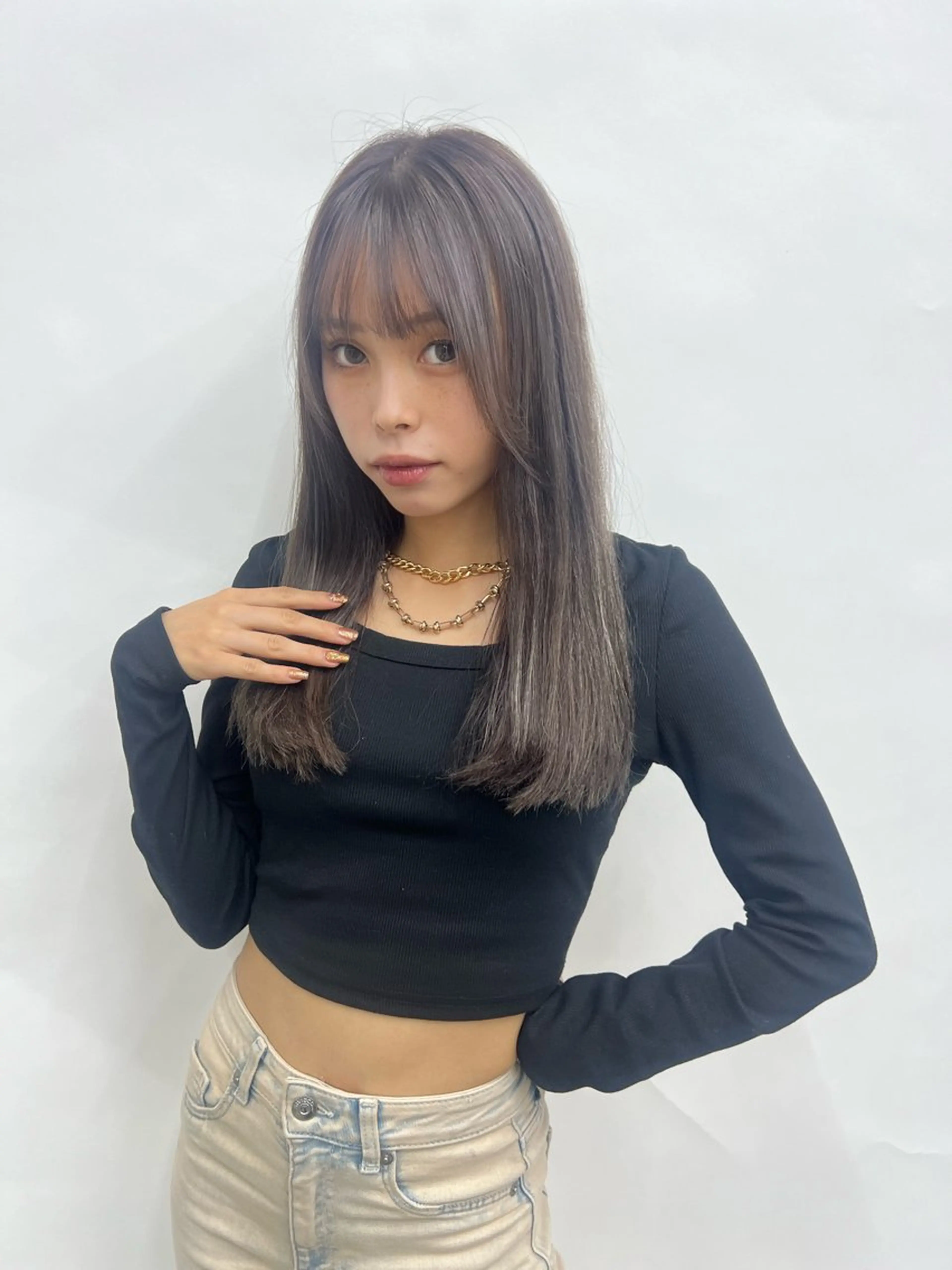 【ご新規様】カット+透明感カラー+マスクTr+超音波コーティングの写真