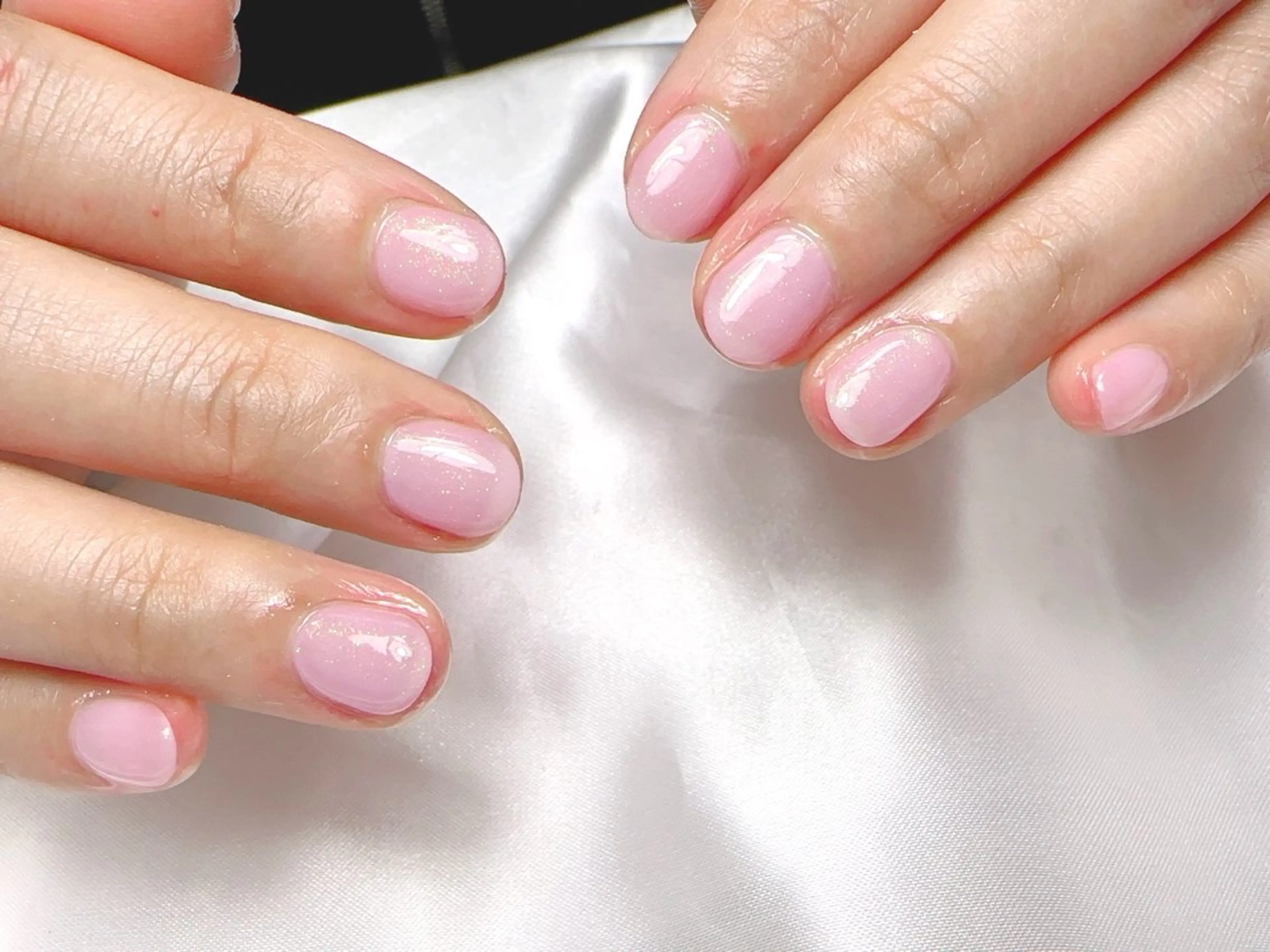 ネイル ハンドネイル Cherie PINKのネイルデザイン