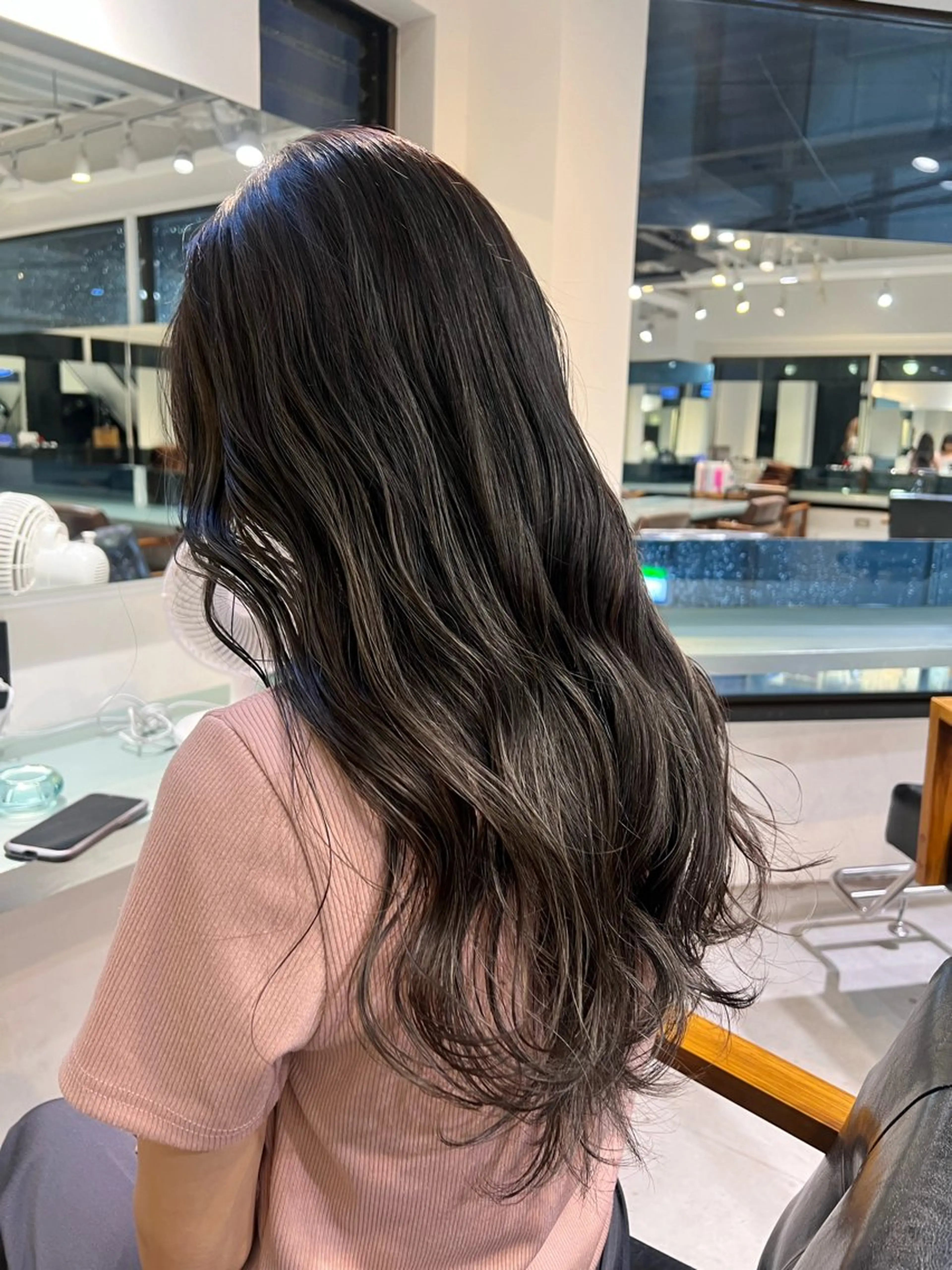 ロング カラー 渋谷🎀透明感カラー レイヤー/mikuのヘアスタイル