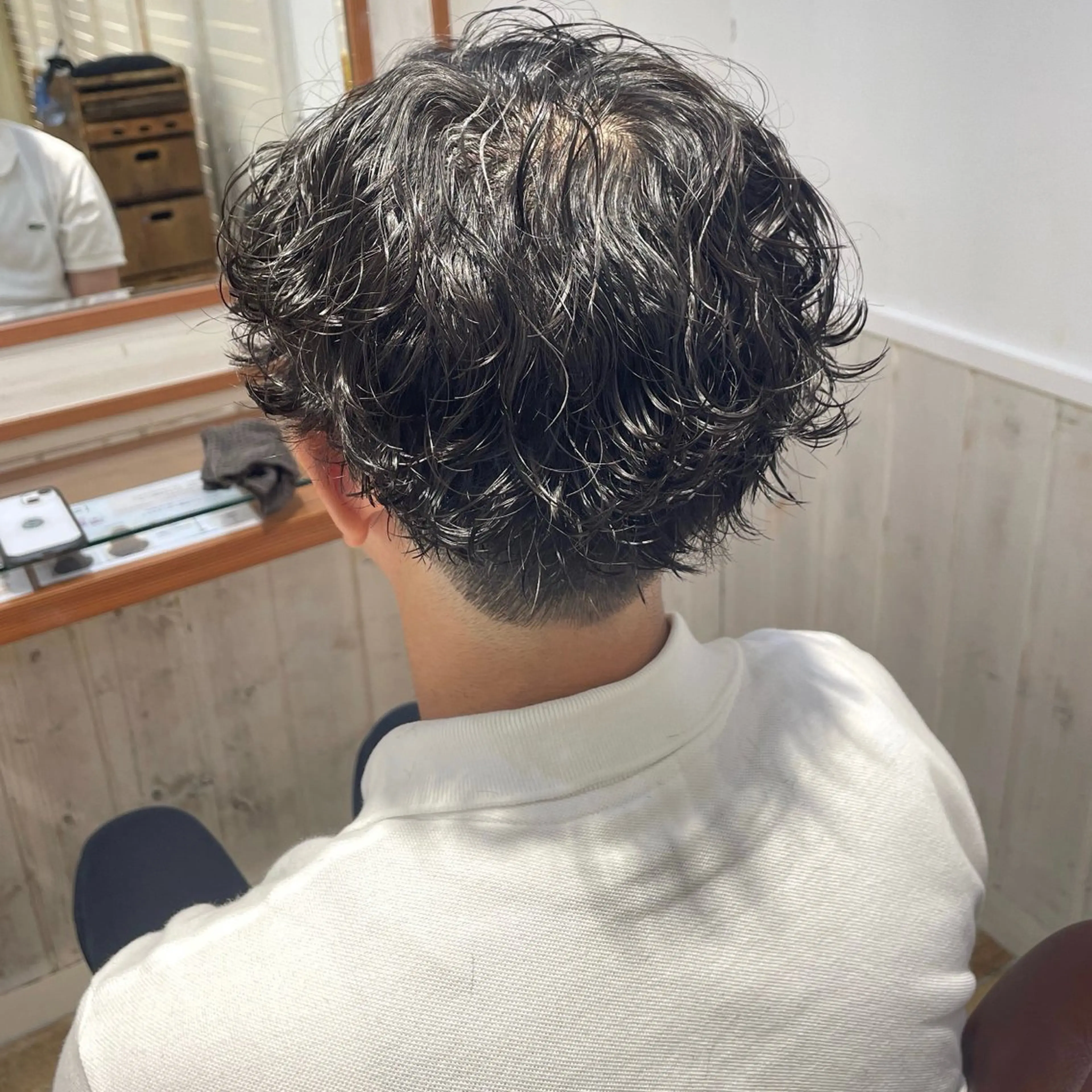 パーマ メンズ clan .のヘアスタイル