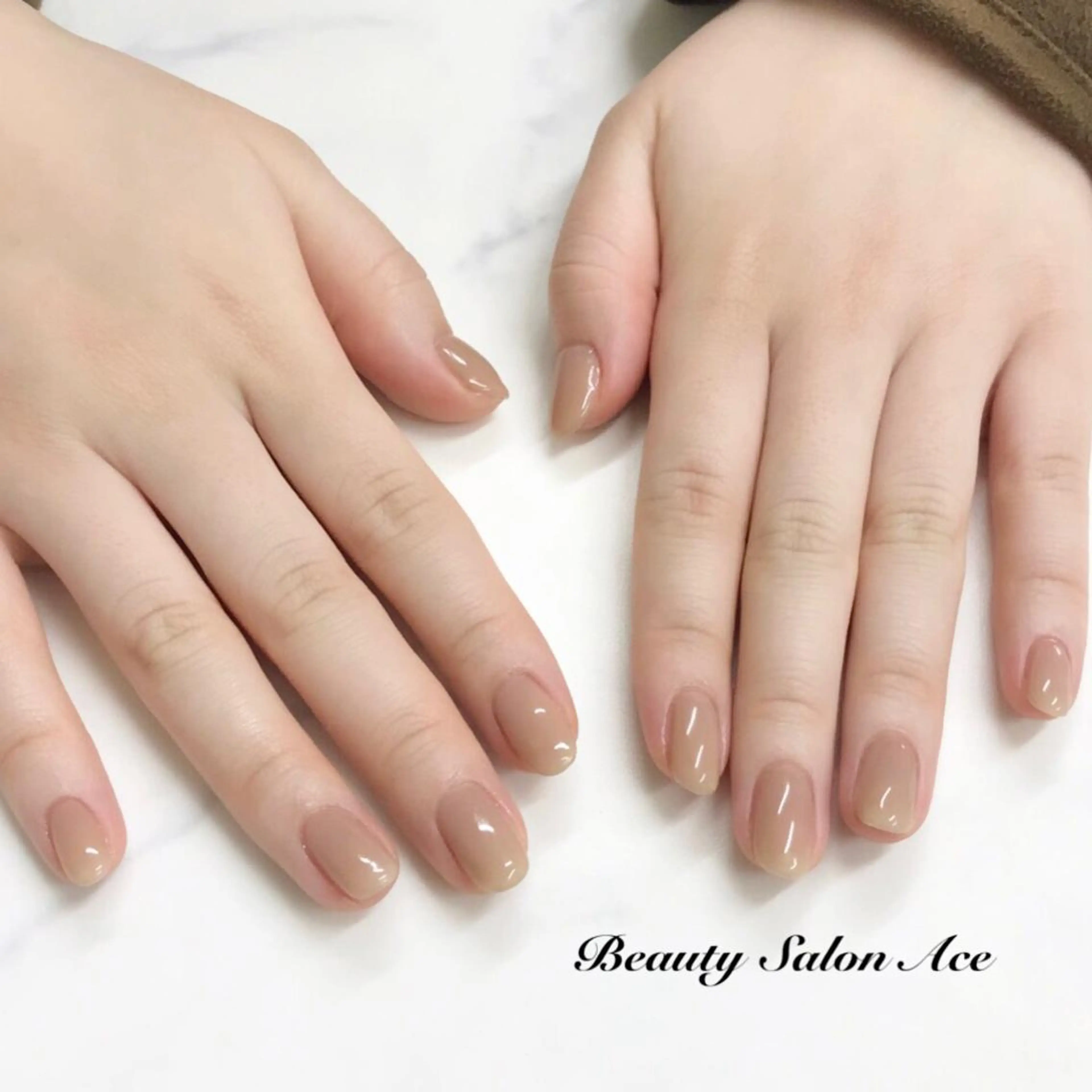 ネイル ワンカラーネイル 池袋フィルイン Ace♡Nailのネイルデザイン