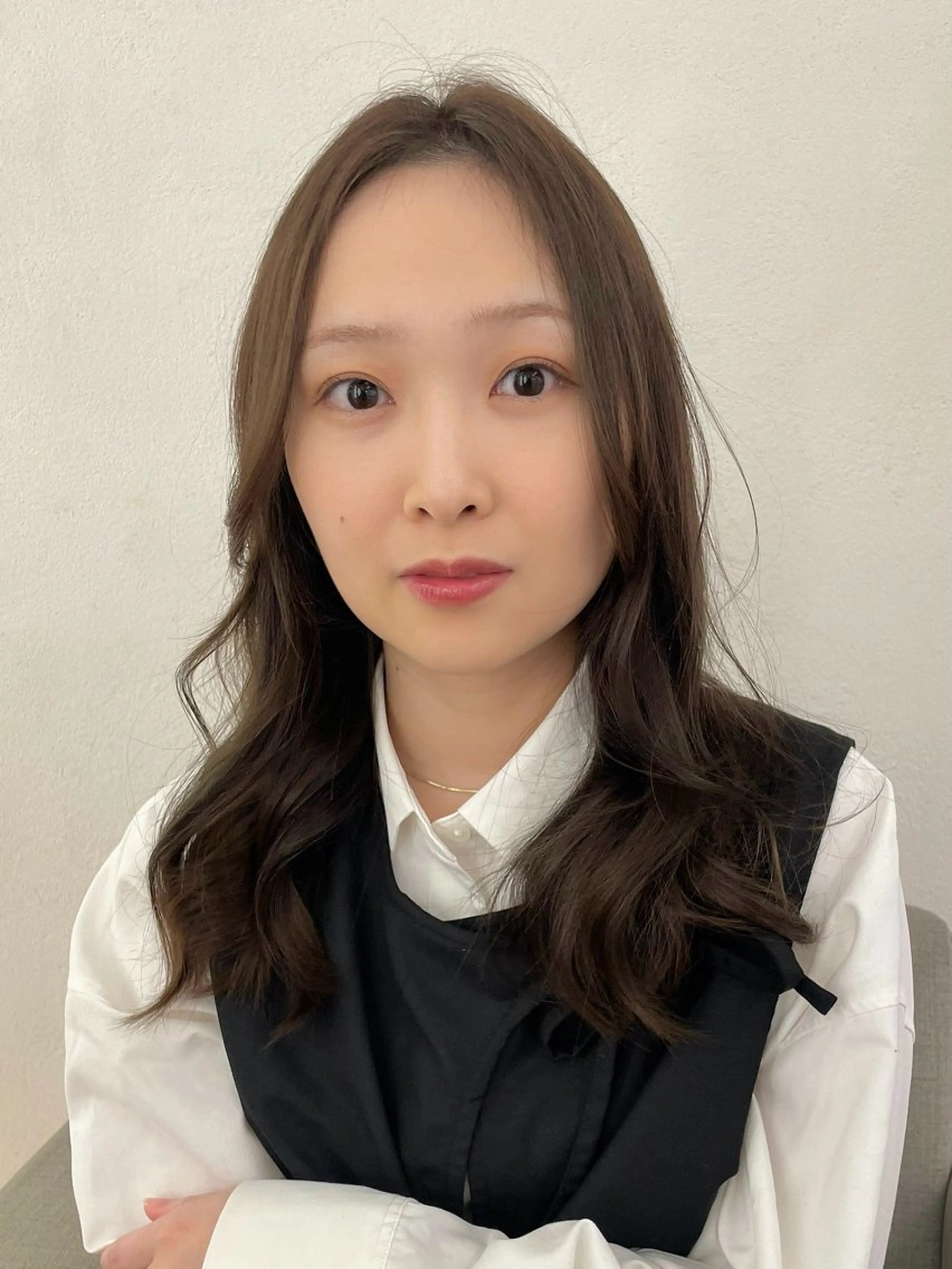 ロング 米澤 由衣のヘアスタイル