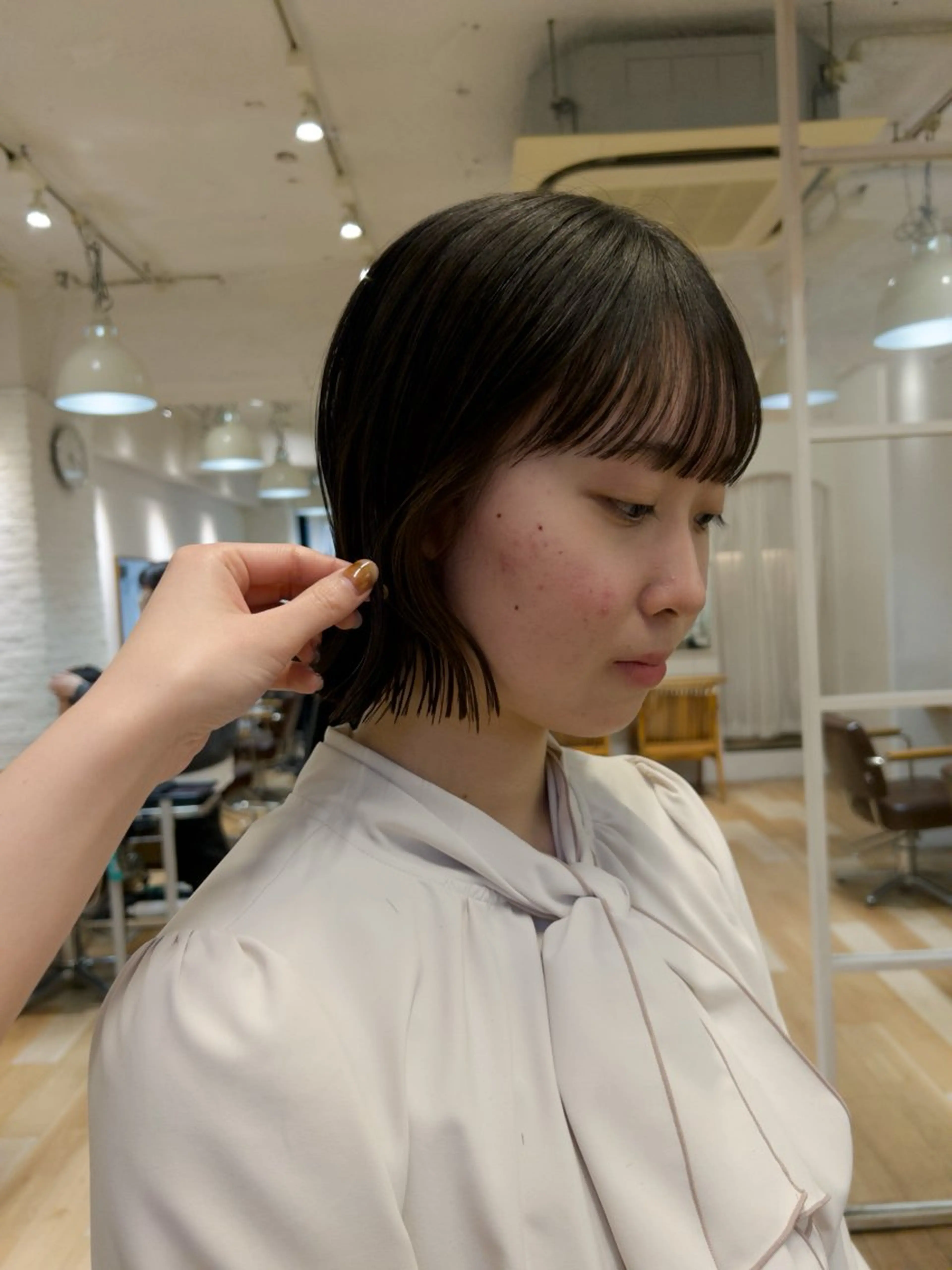 ショート カラー ヘアカラー じゅわっと暖色カラー 🍊Moemiのヘアスタイル