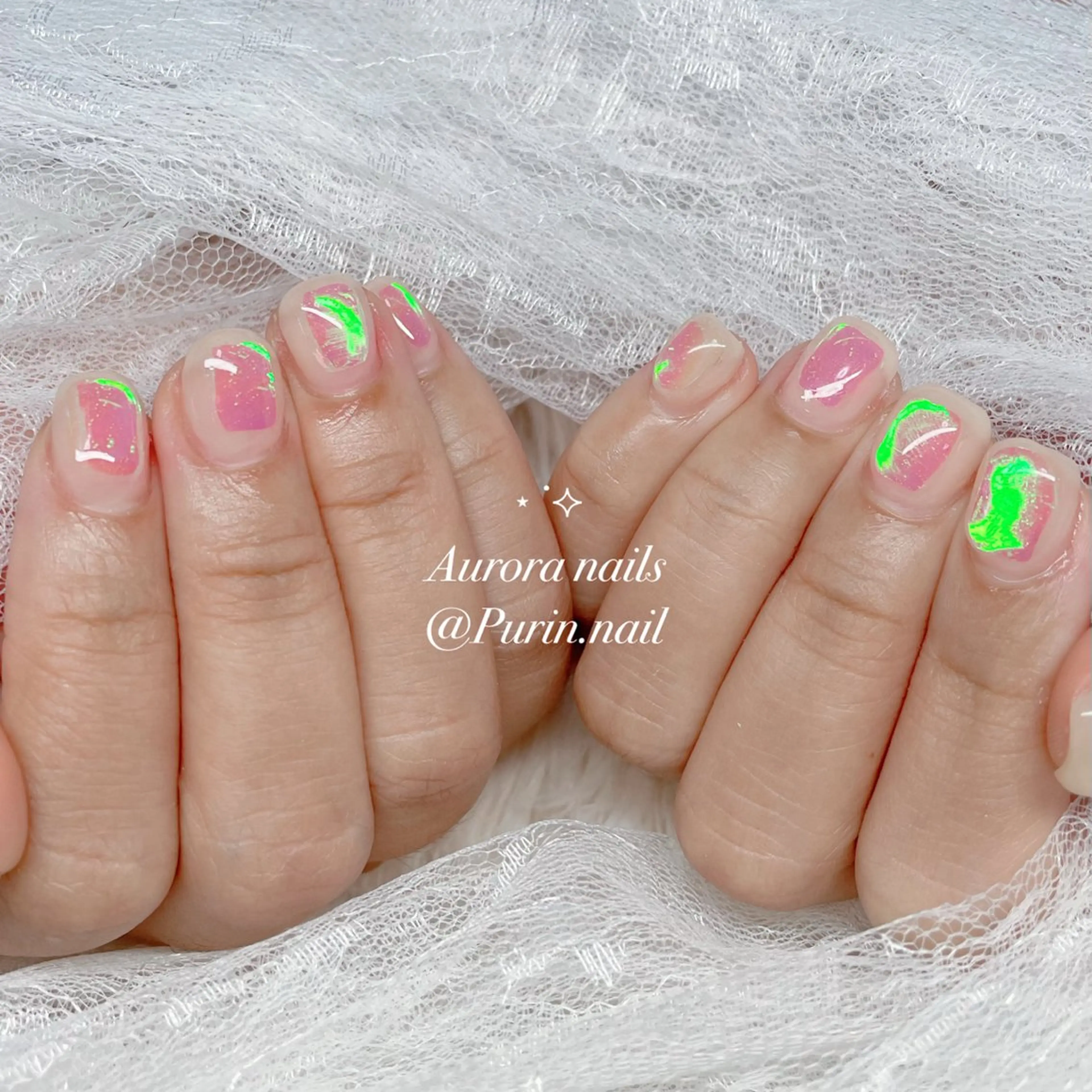 ネイル ハンドネイル Nails by Purin🍮のネイルデザイン