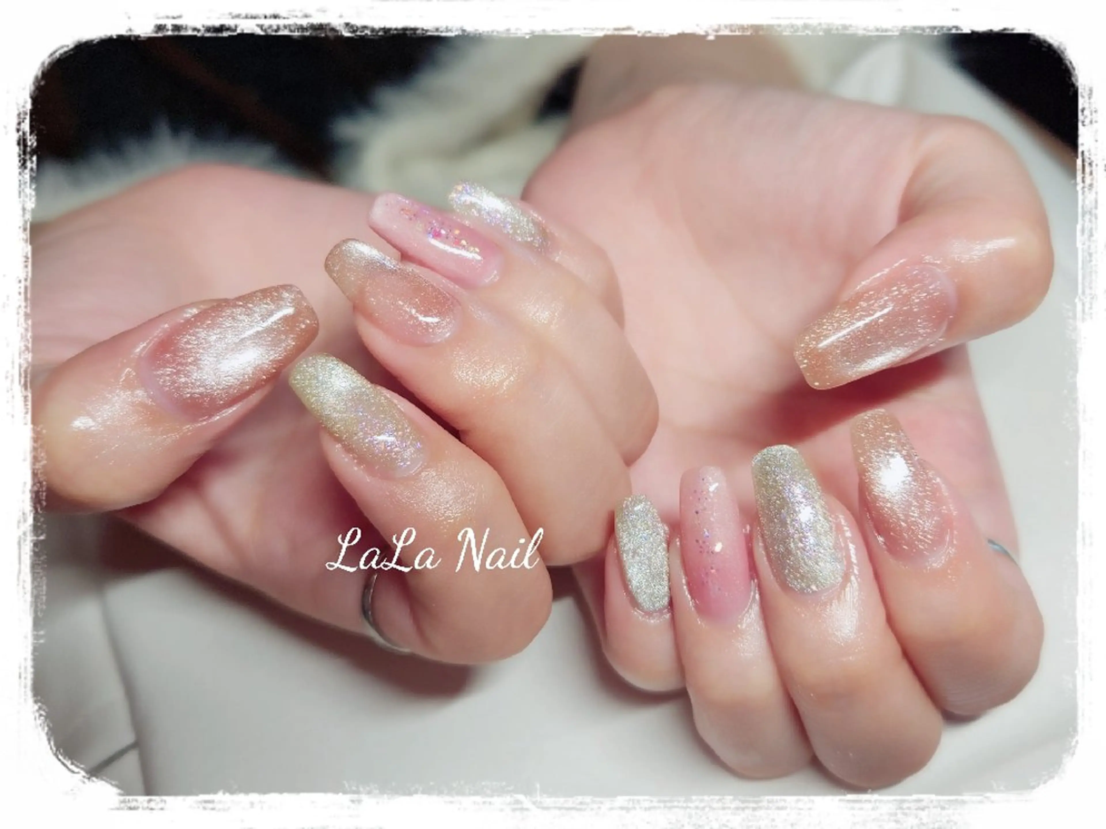 ネイル マグネットネイル LaLa Nailのネイルデザイン