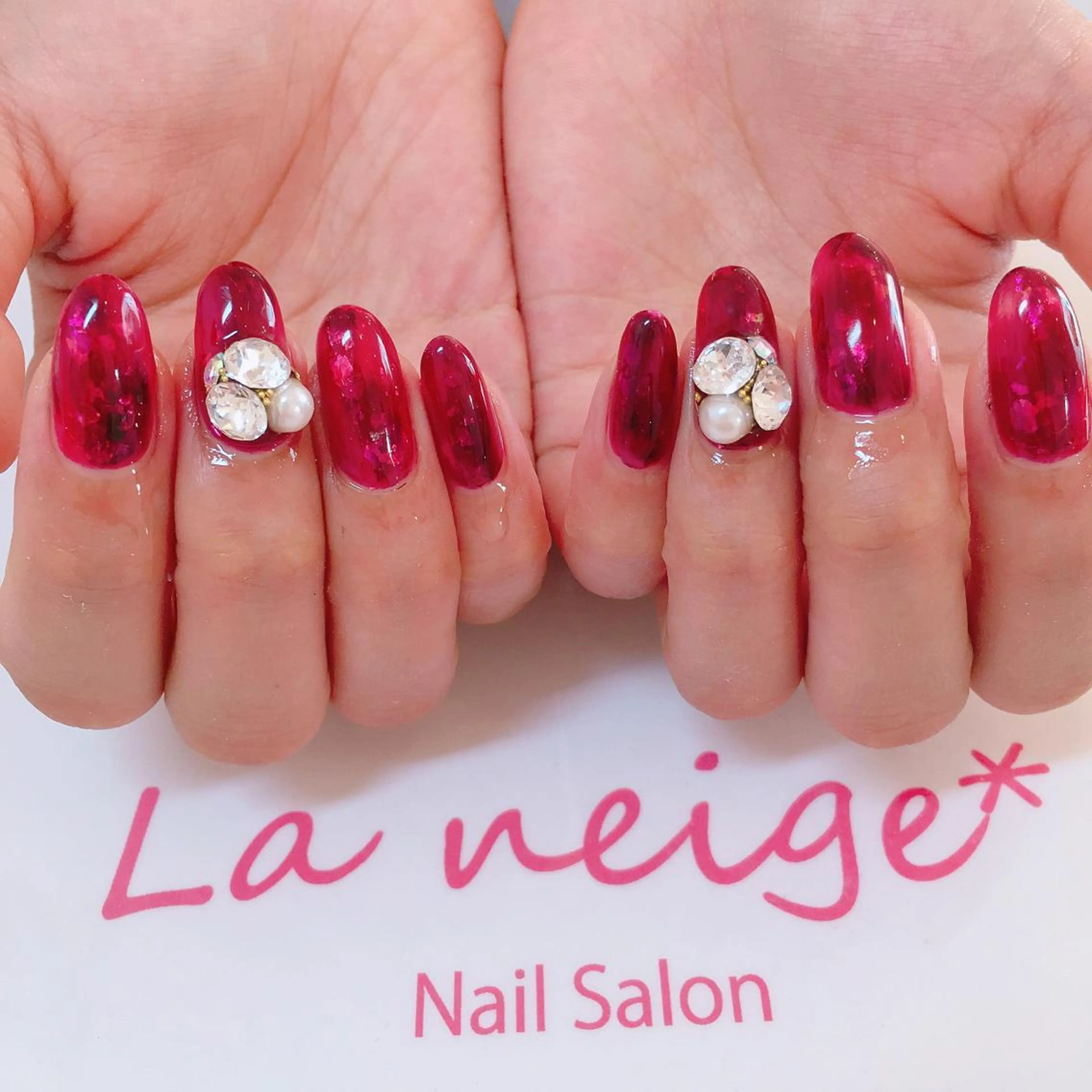 ネイル La neige* yuki 🐩🌙のネイルデザイン