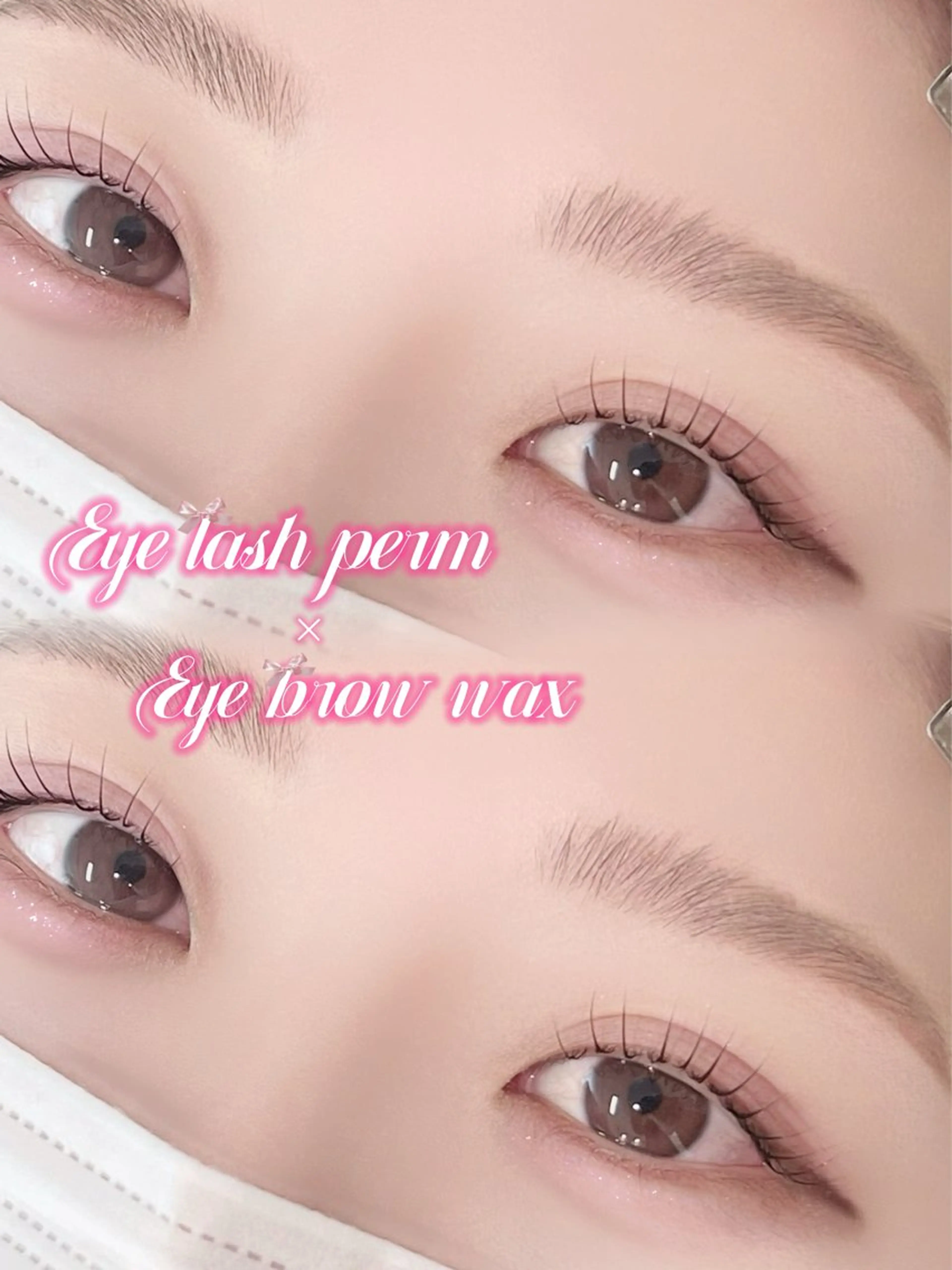 🍀まつ毛パーマ〈コーティング付き〉&眉毛Wax 【新規様限定クーポン】6,800+指名料¥300の写真