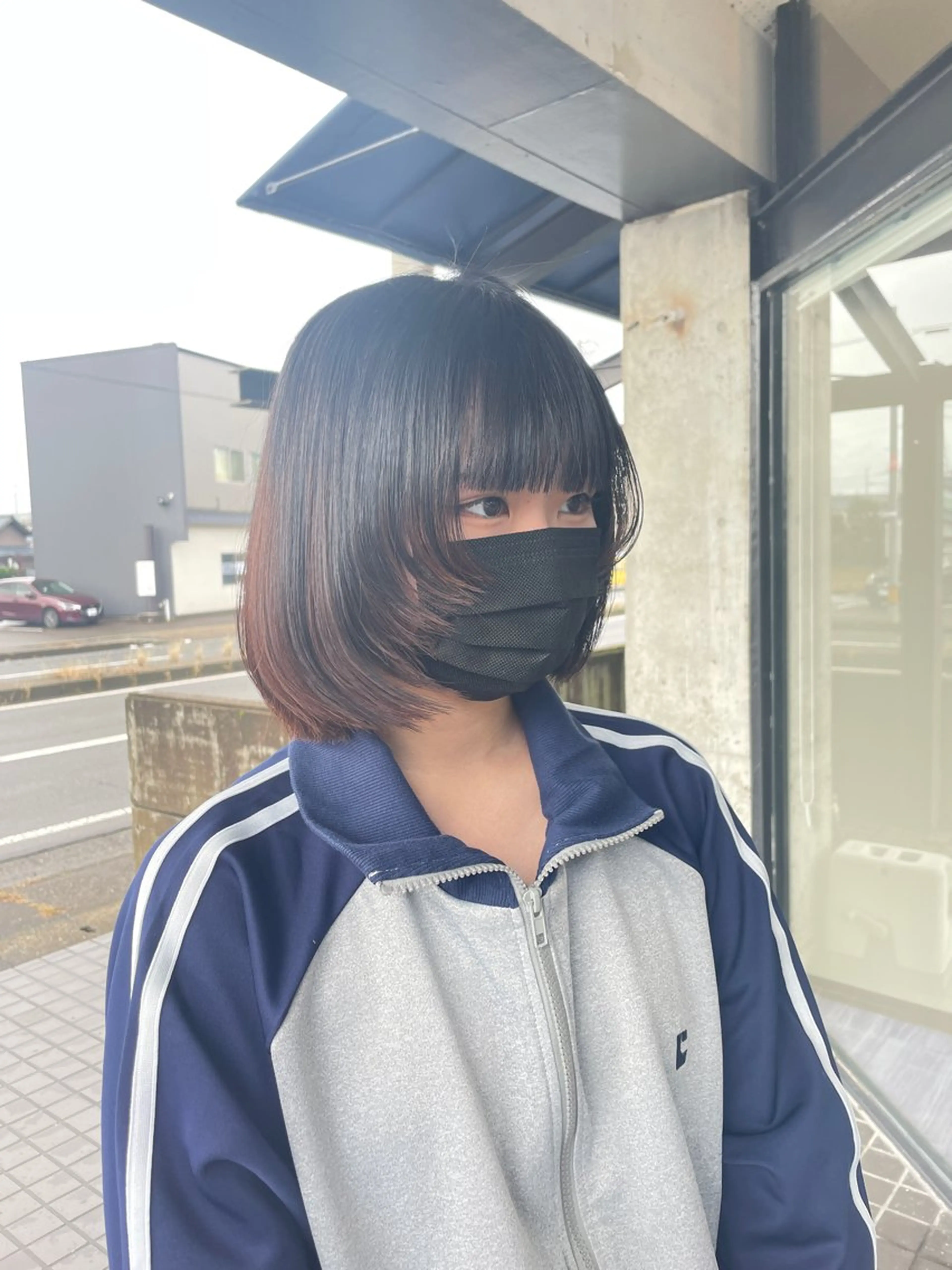 ショート ウルフカット マキノ キョウカのヘアスタイル