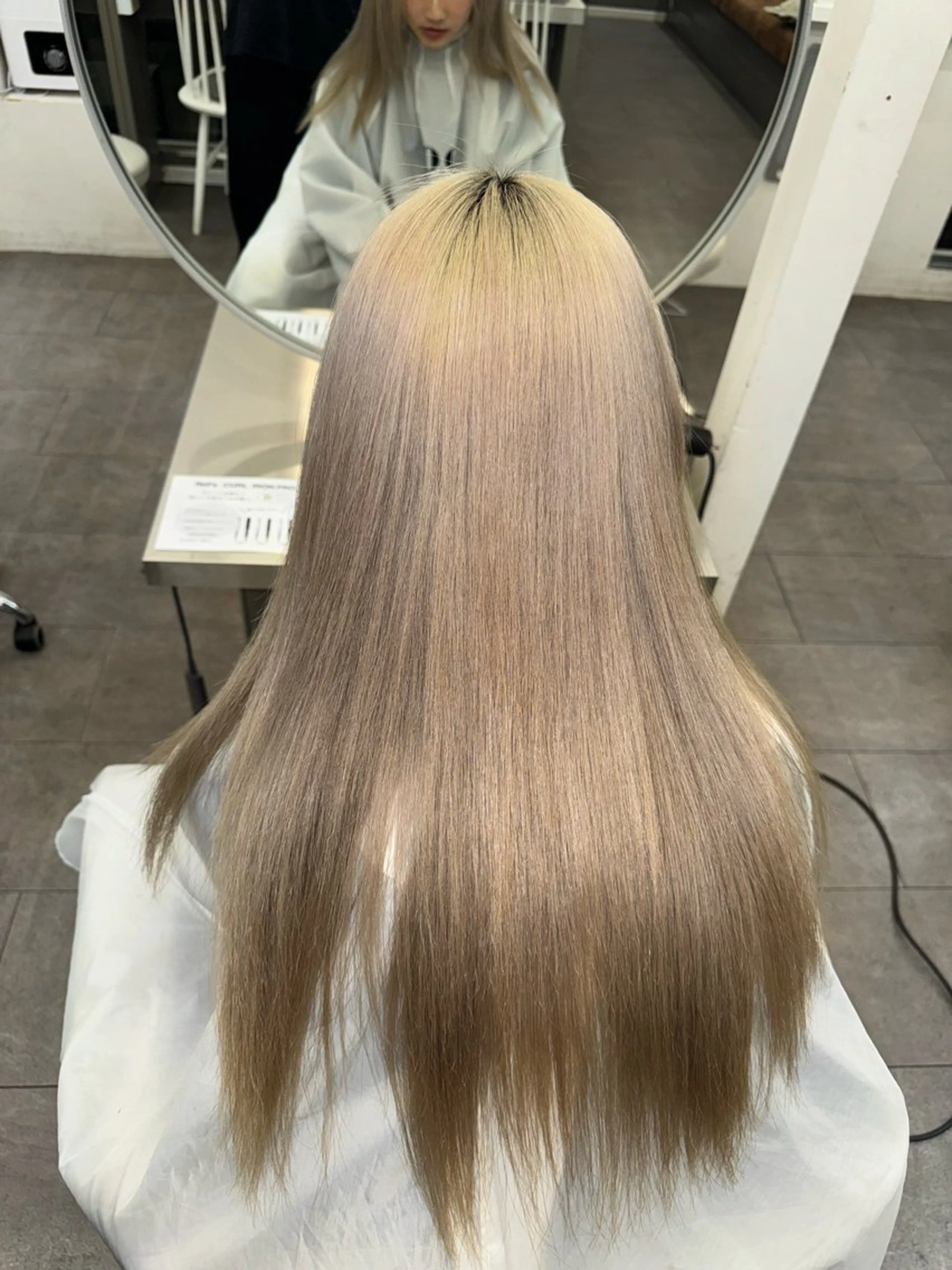 ロング 髪質改善 トリートメント 西谷 勇志のヘアスタイル