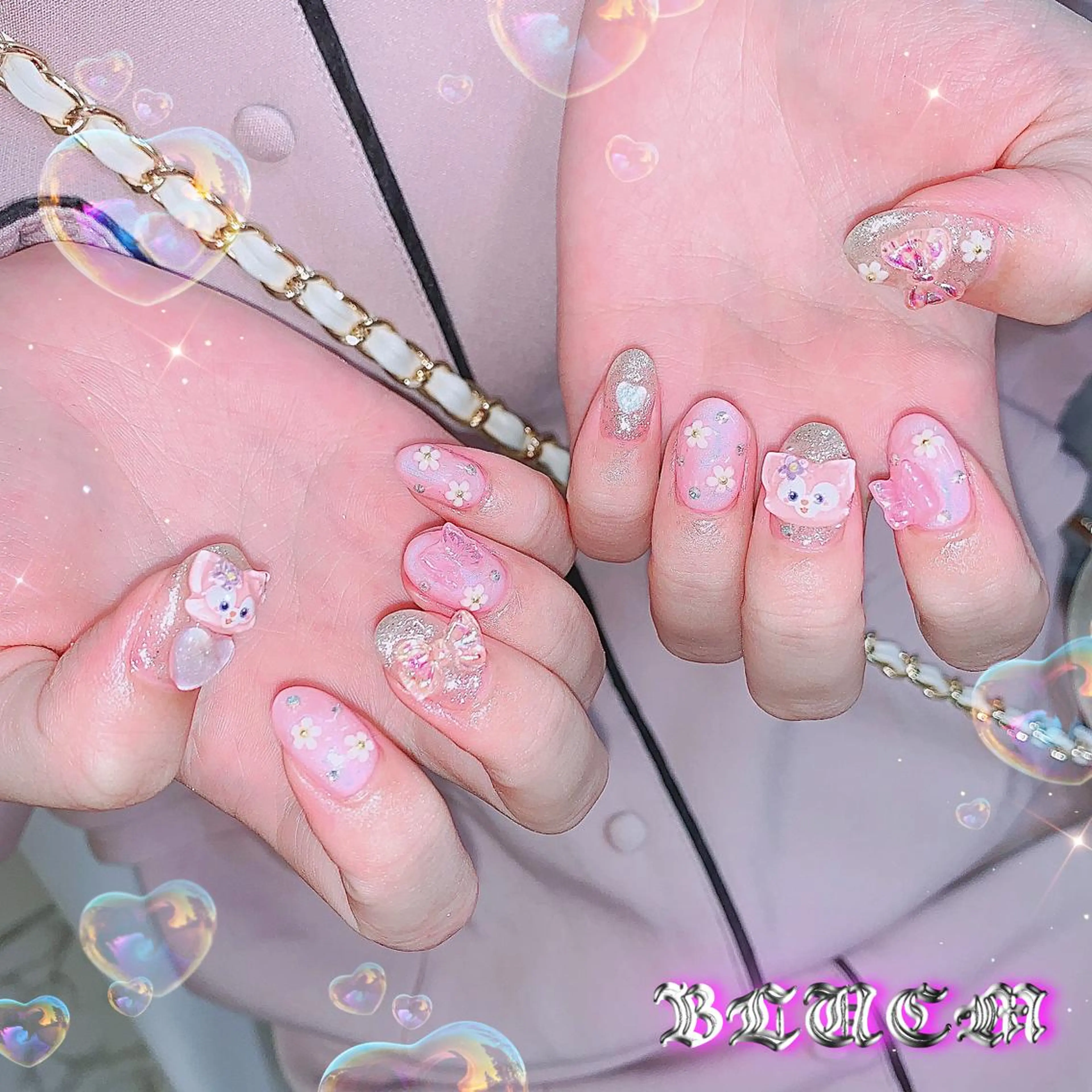 ネイル ハンドネイル BLUEM なな🐶のネイルデザイン