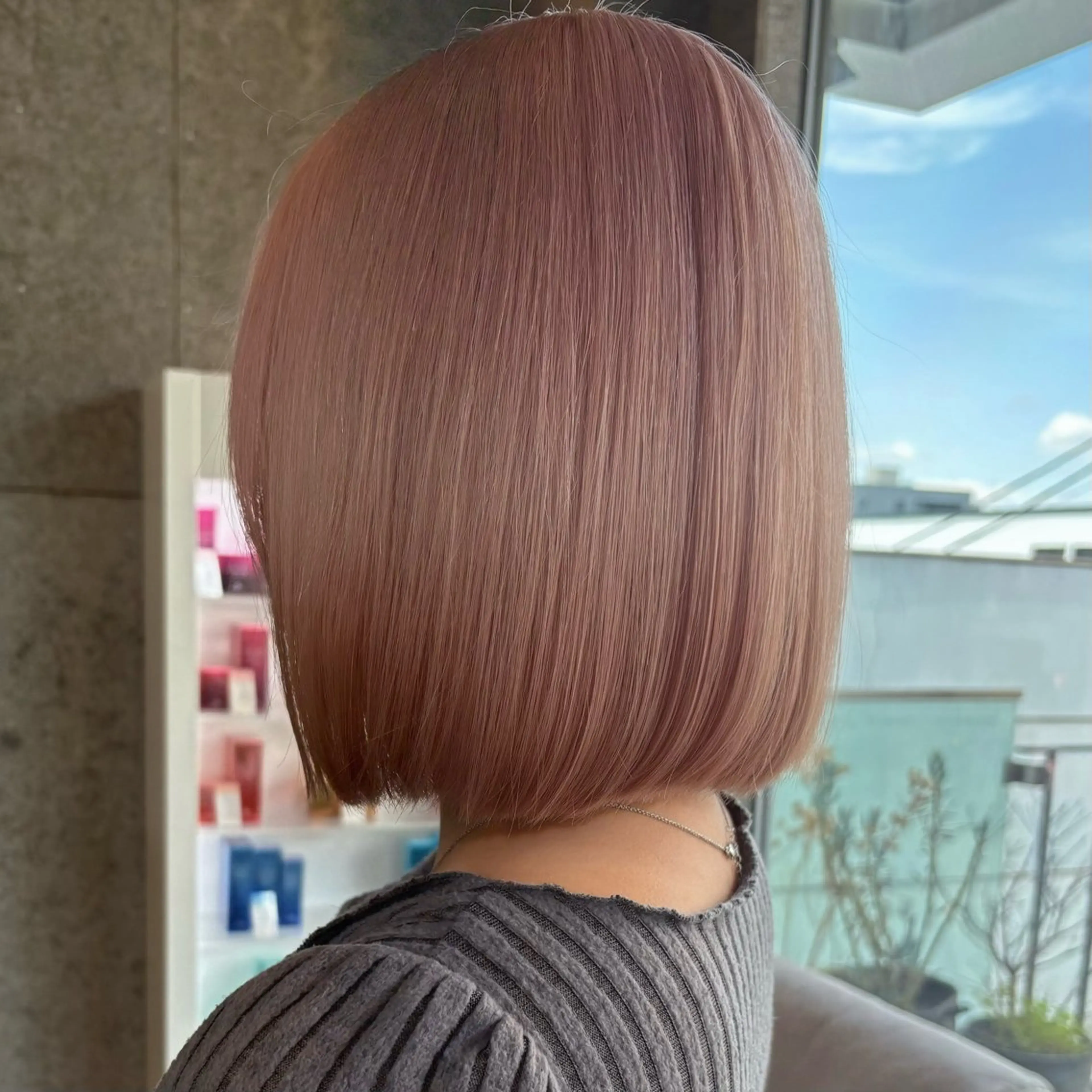 ショート カラー ヘアアレンジ ヘアカラー トリートメント 似合わせハイトーン 🩰/渡邉日向🕊のヘアスタイル