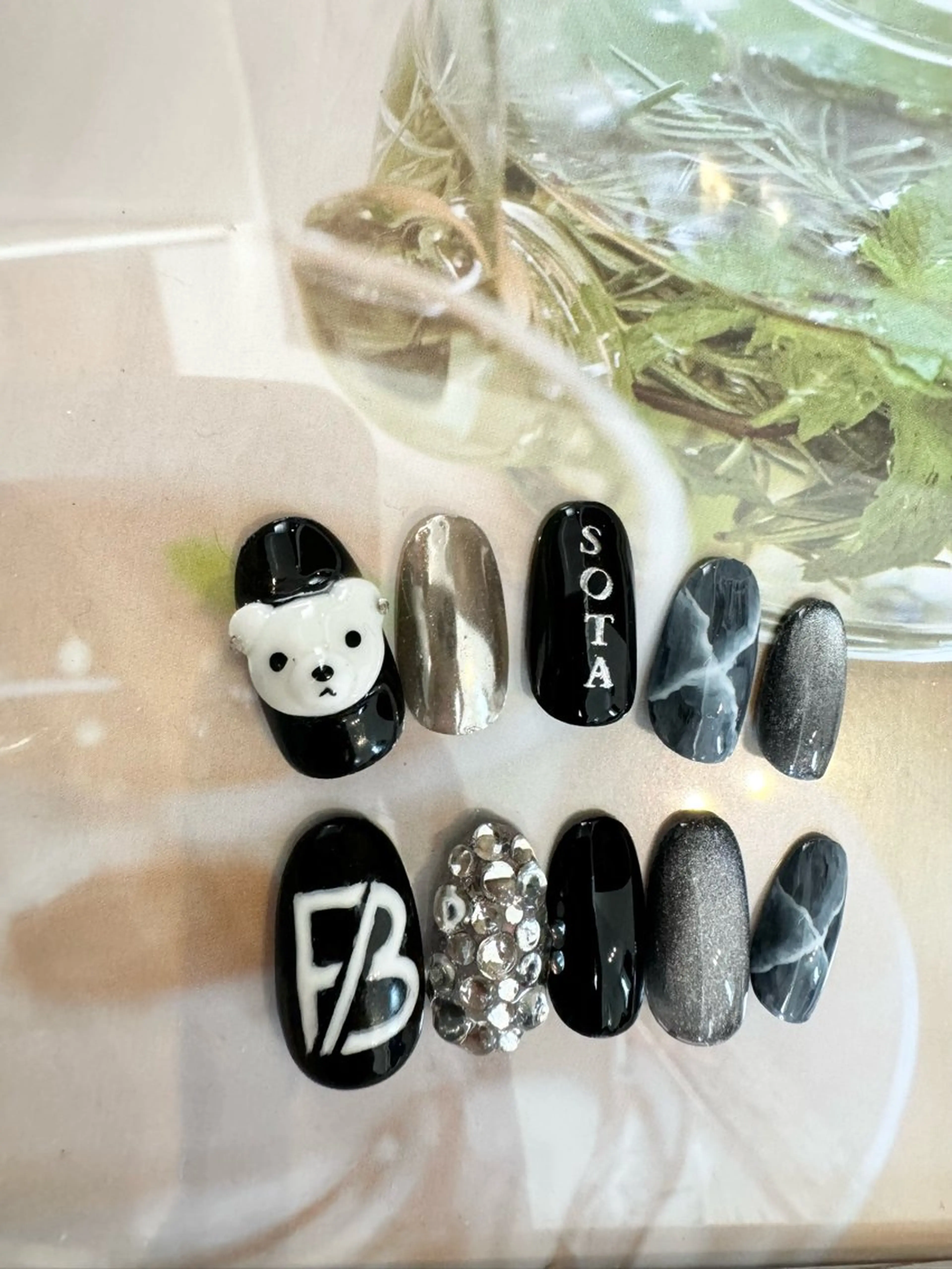 ネイル ネイルチップ ネイルサロン ステラのネイルデザイン