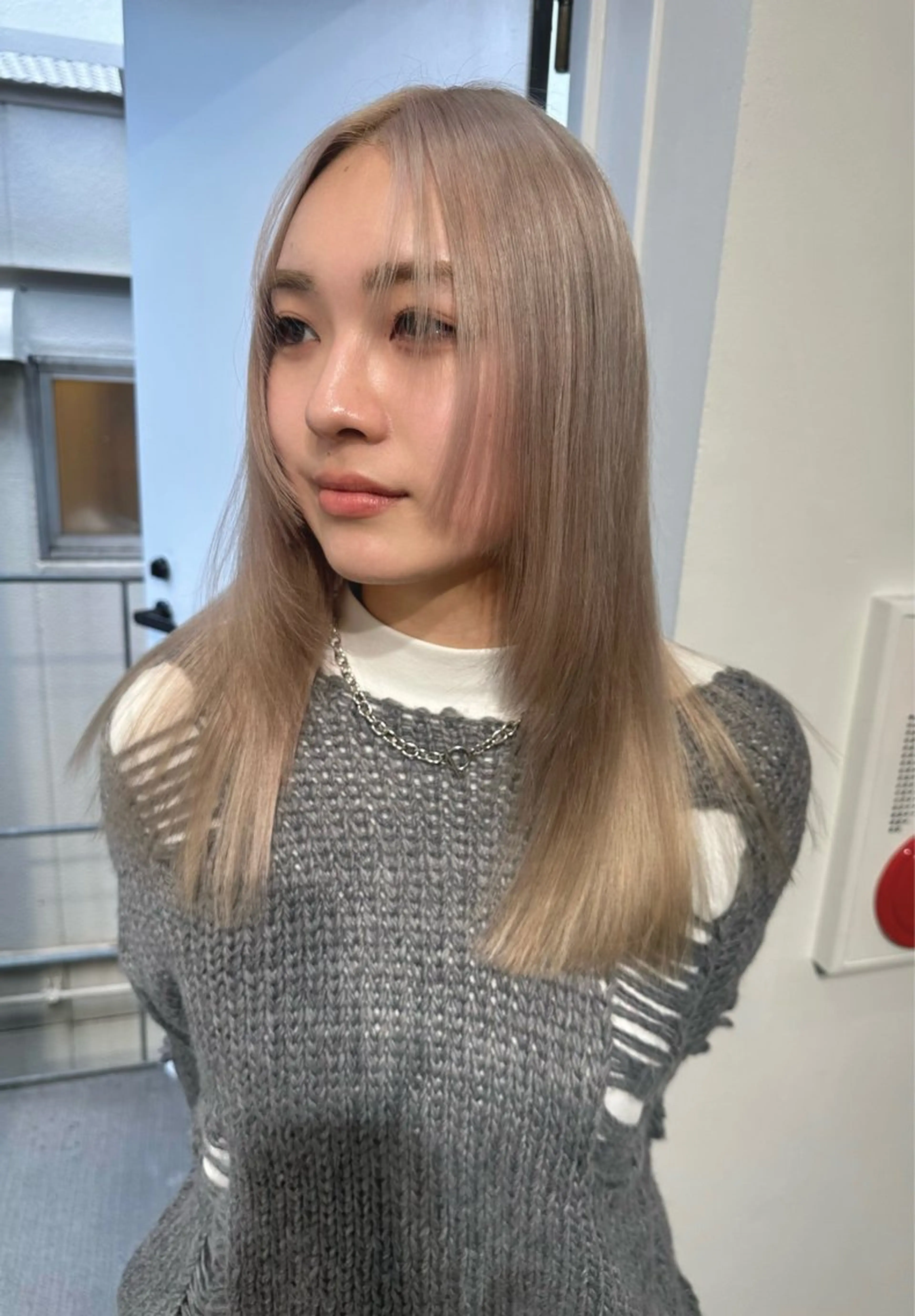 セミロング カラー ヘアカラー トリートメント レイヤーカット/艶髪 ✨💭KIRARIのヘアスタイル