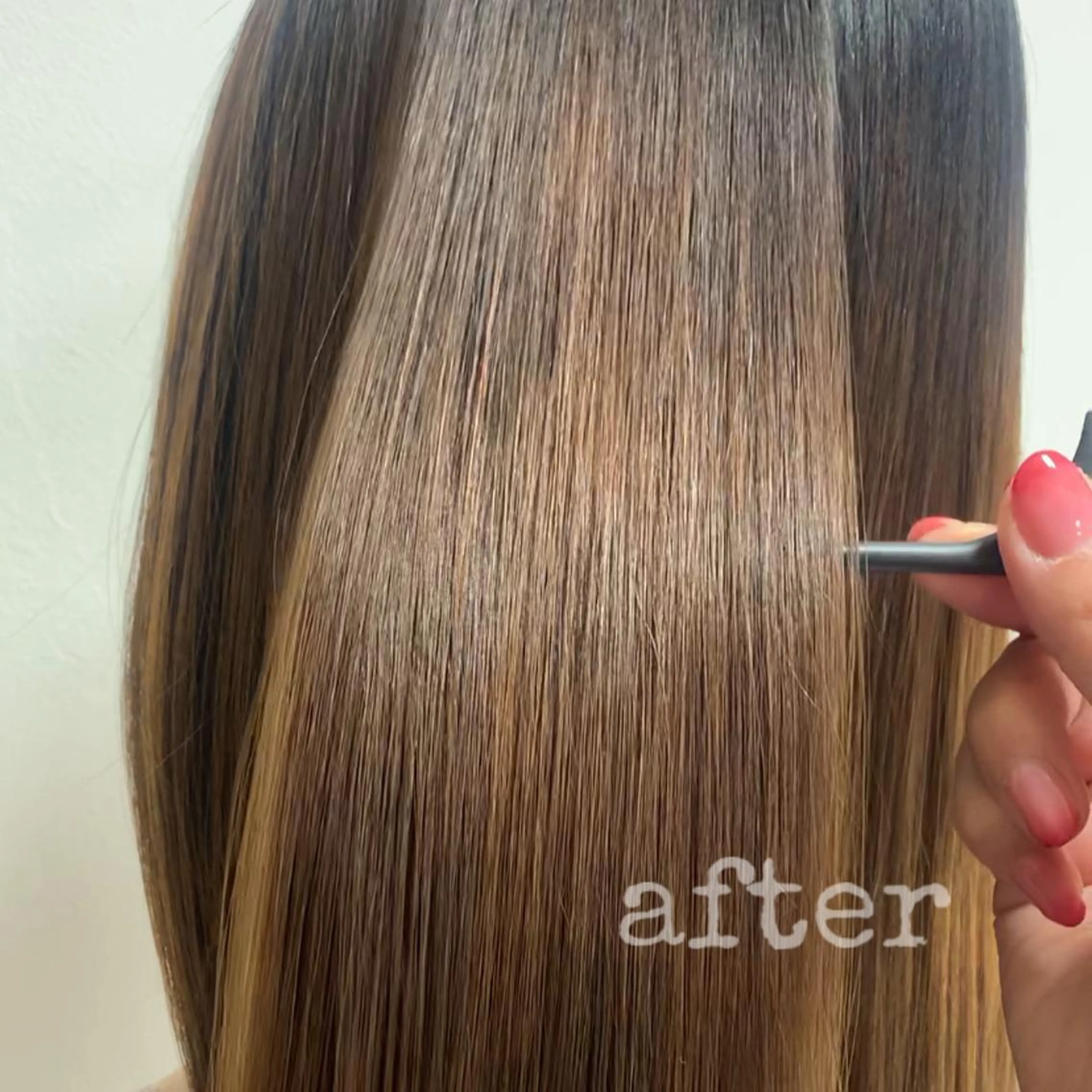 セミロング 黒田 優衣のヘアスタイル