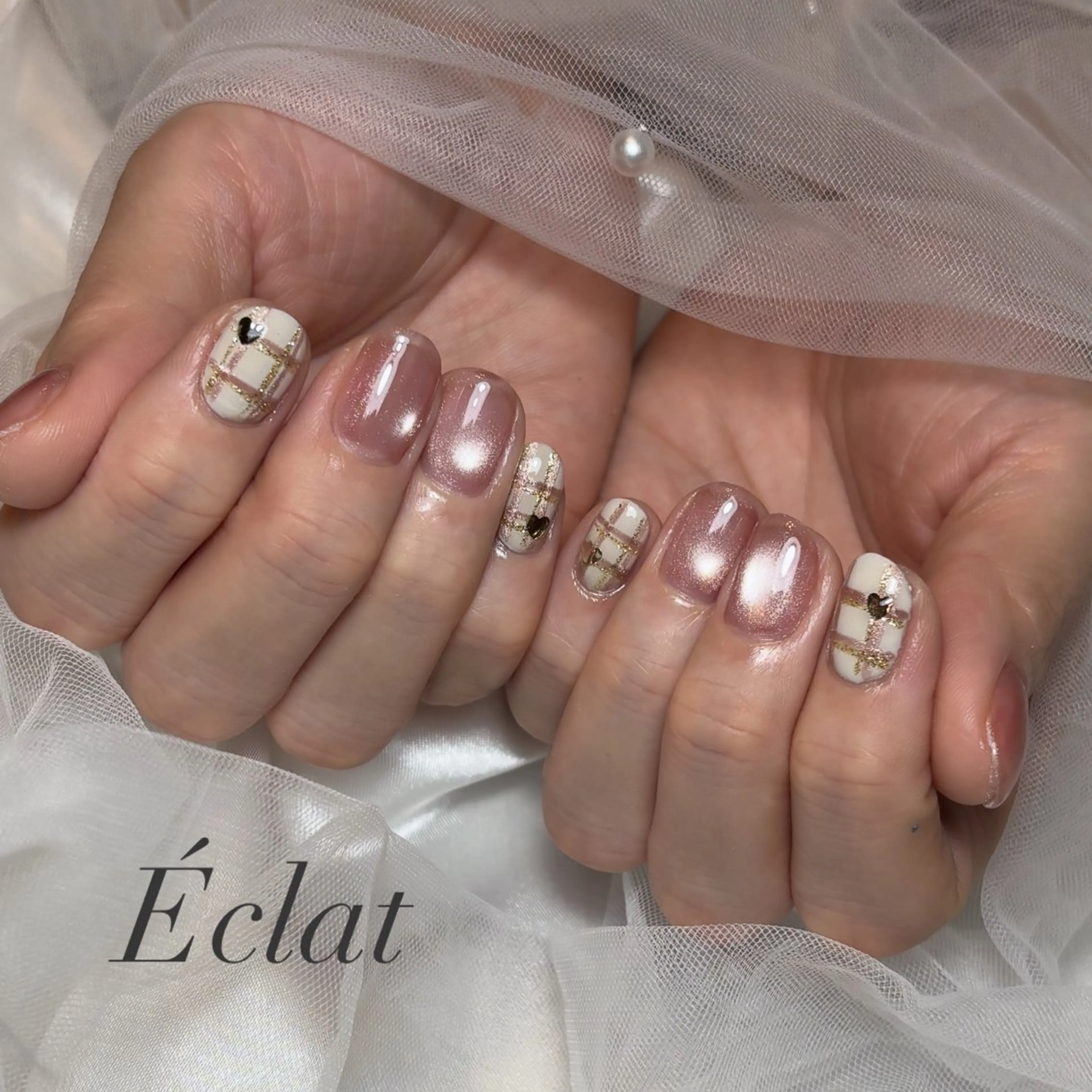 ネイル ハンドネイル nail salon Éclatのネイルデザイン