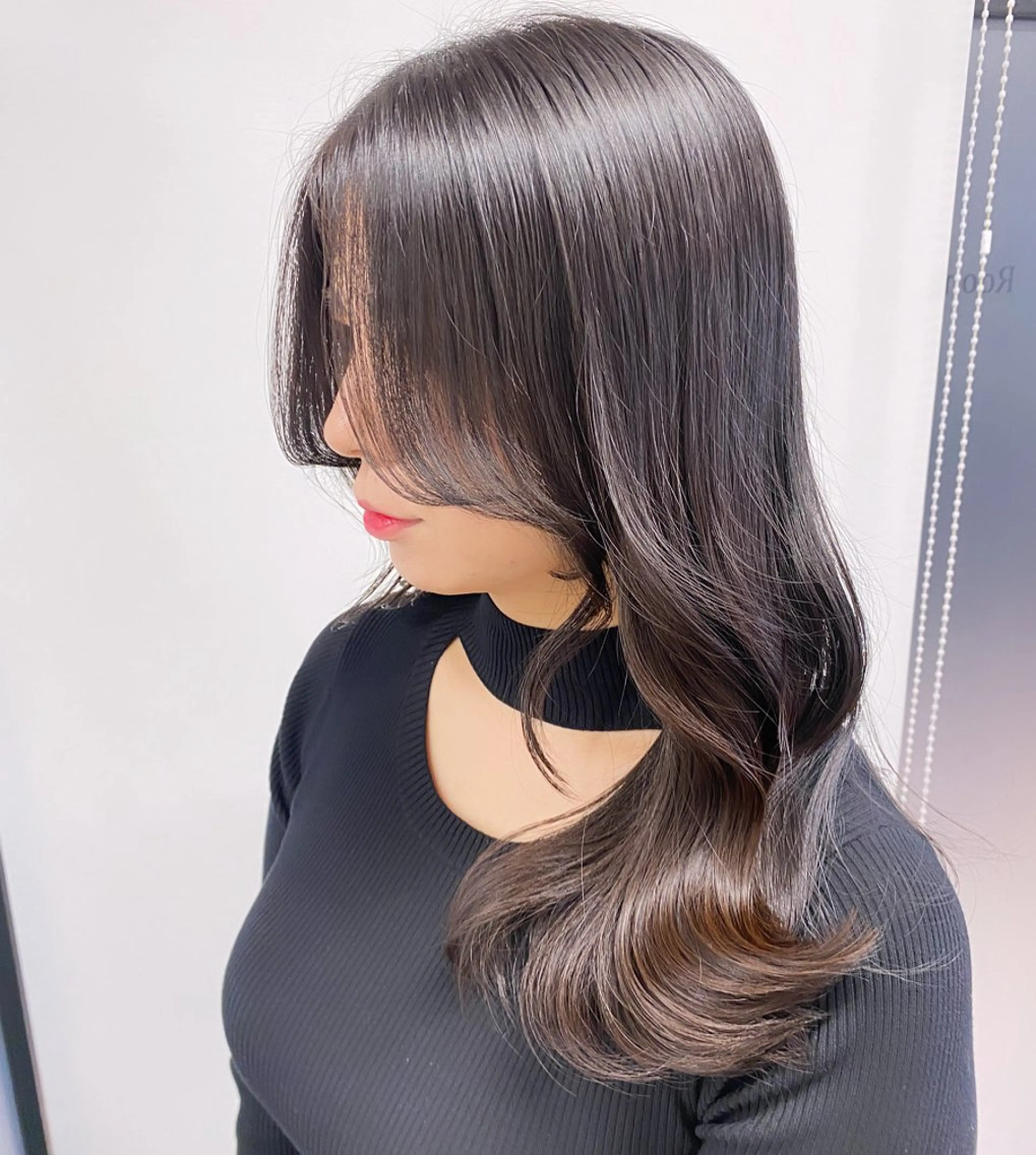 セミロング カラー ヘアアレンジ Rene'所属・当日予約⭕️ JUNYAのヘアスタイル