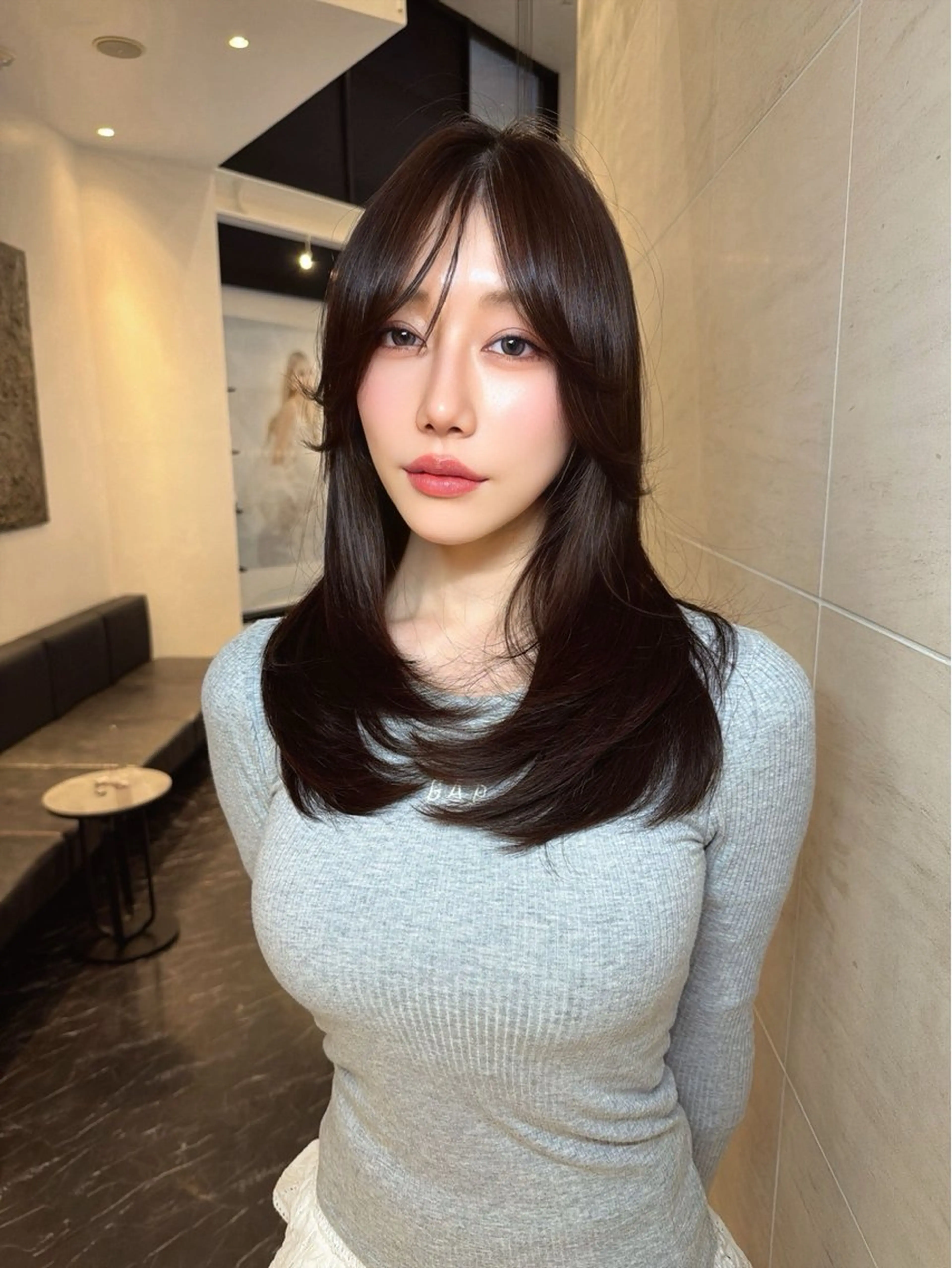 ロング カラー 透明感カラー カット ヘアカラー トリートメント 色気ヘア💄 TAKAHIROのヘアスタイル