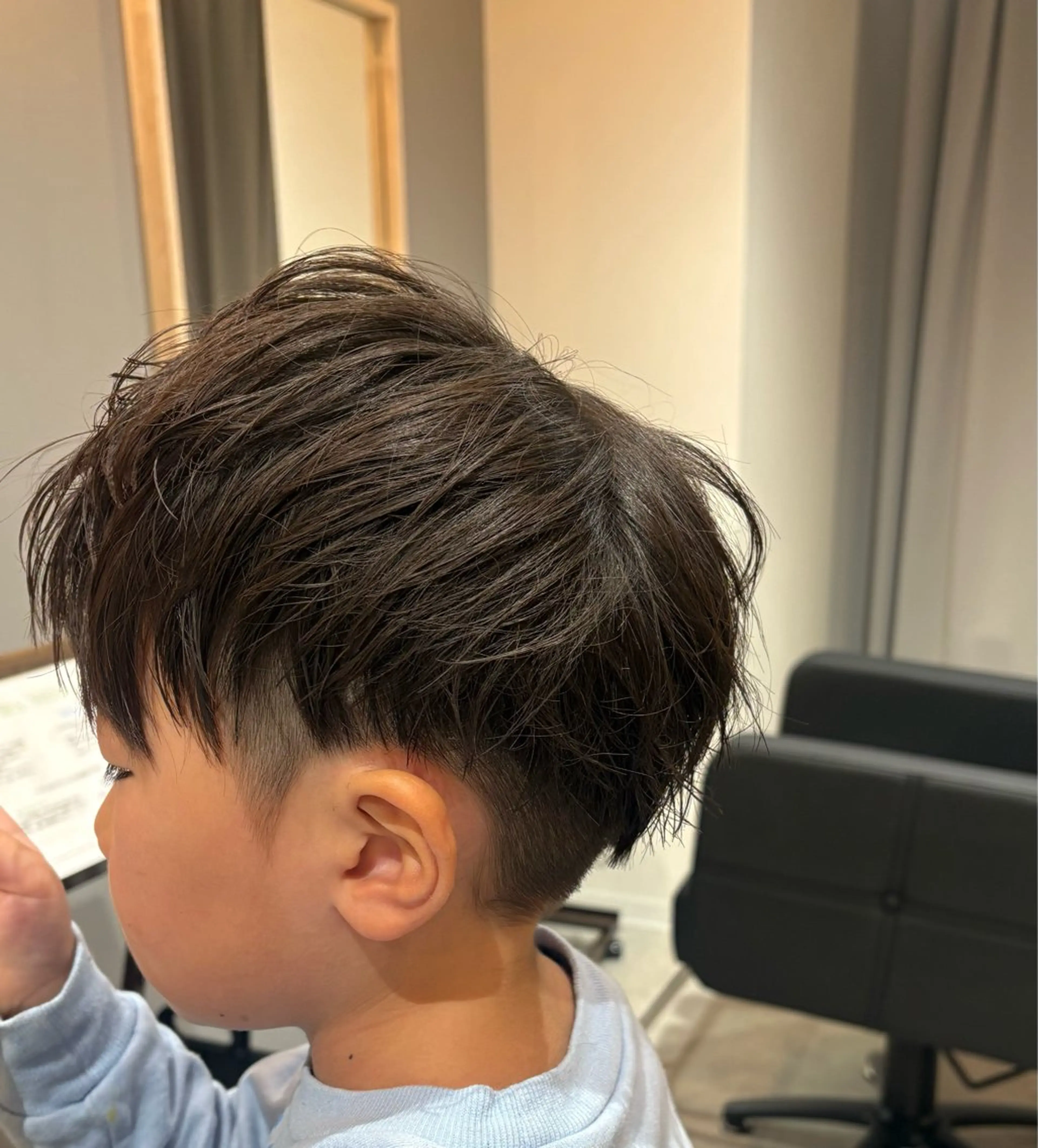 メンズ スパイキーショート 畑 美遥のヘアスタイル