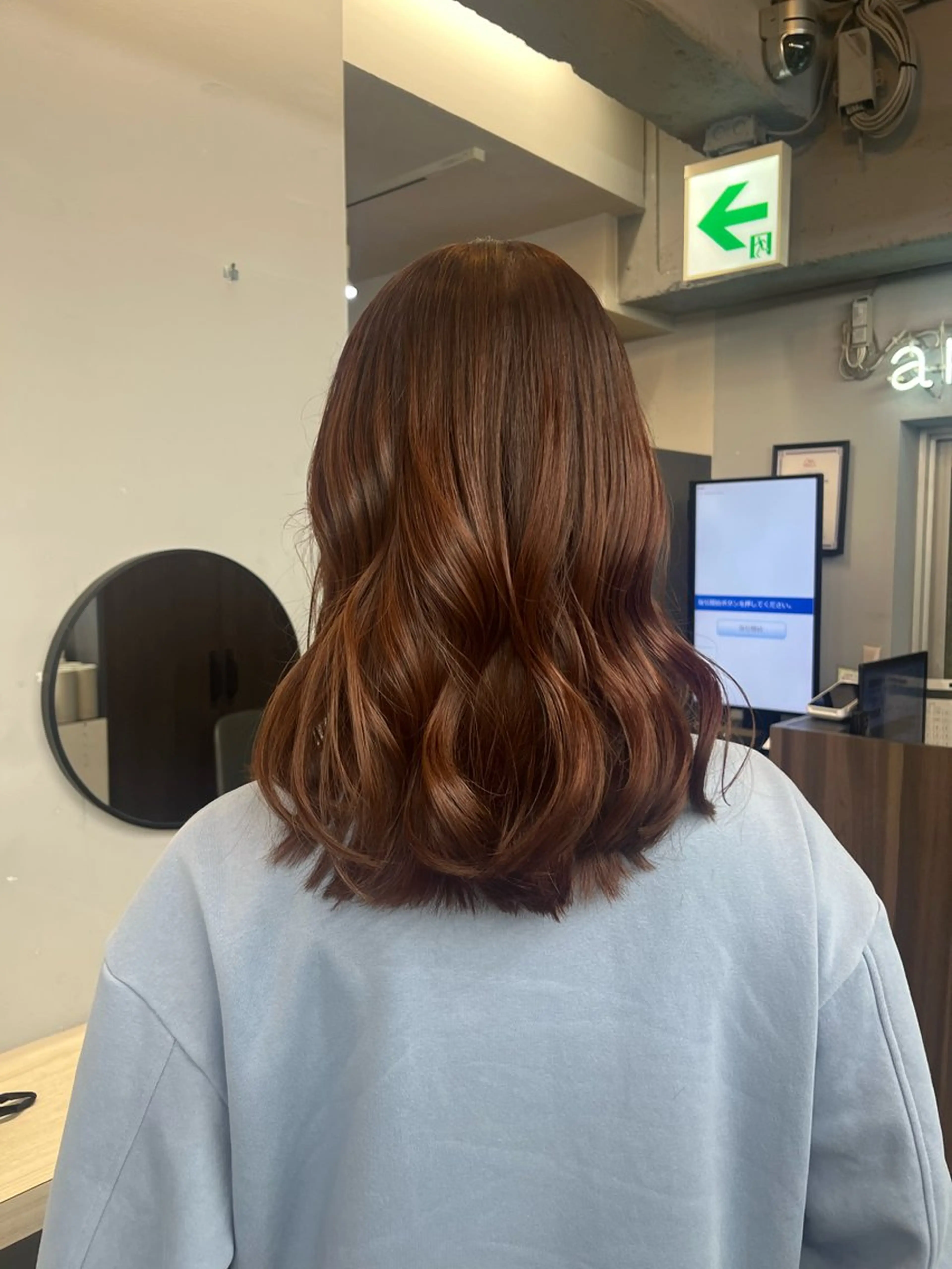 cut + color + deeplayer 3step treatmentの写真