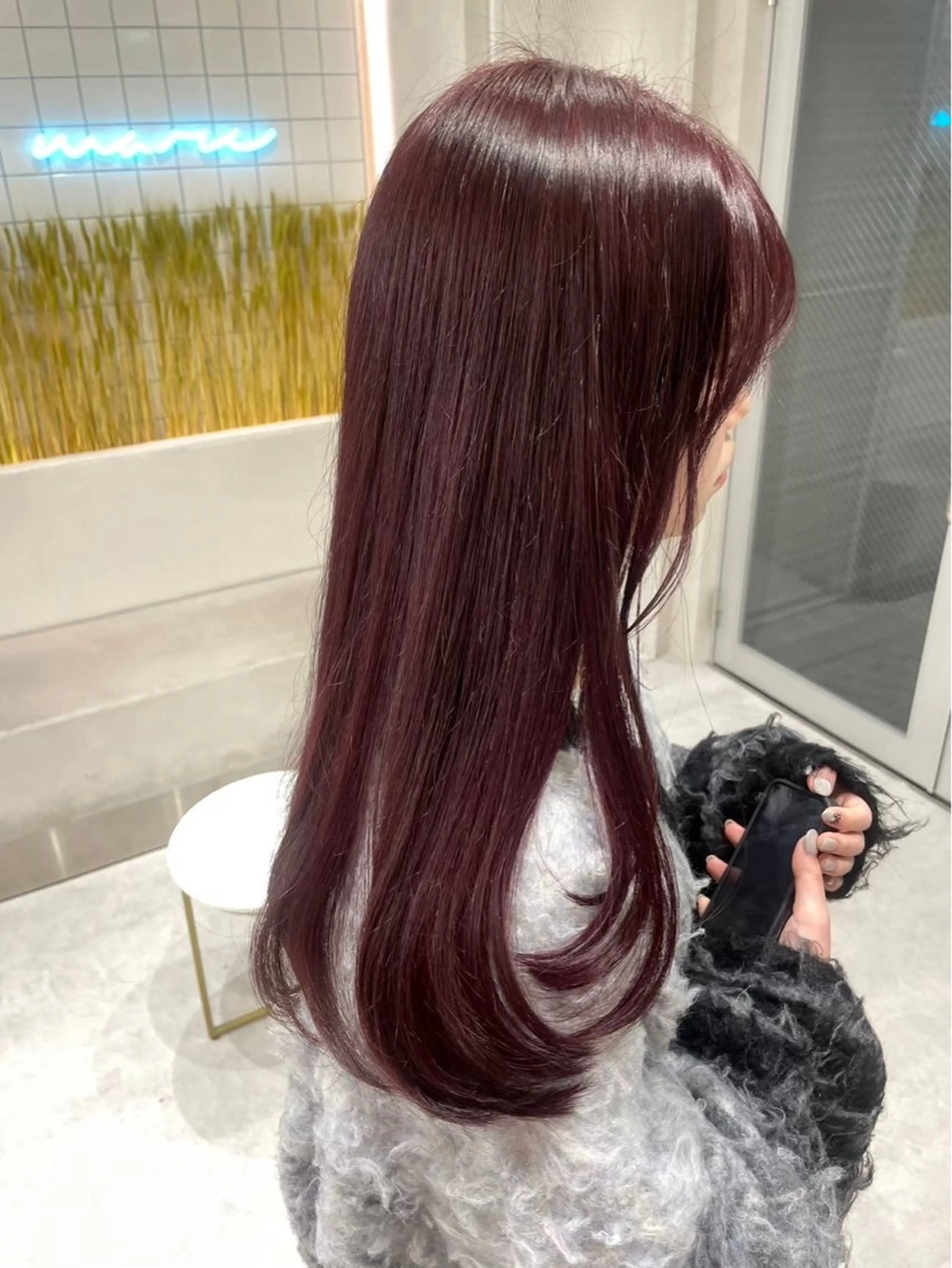 カラー ヘアカラー あ い か 🎀 レイヤーカットのヘアスタイル