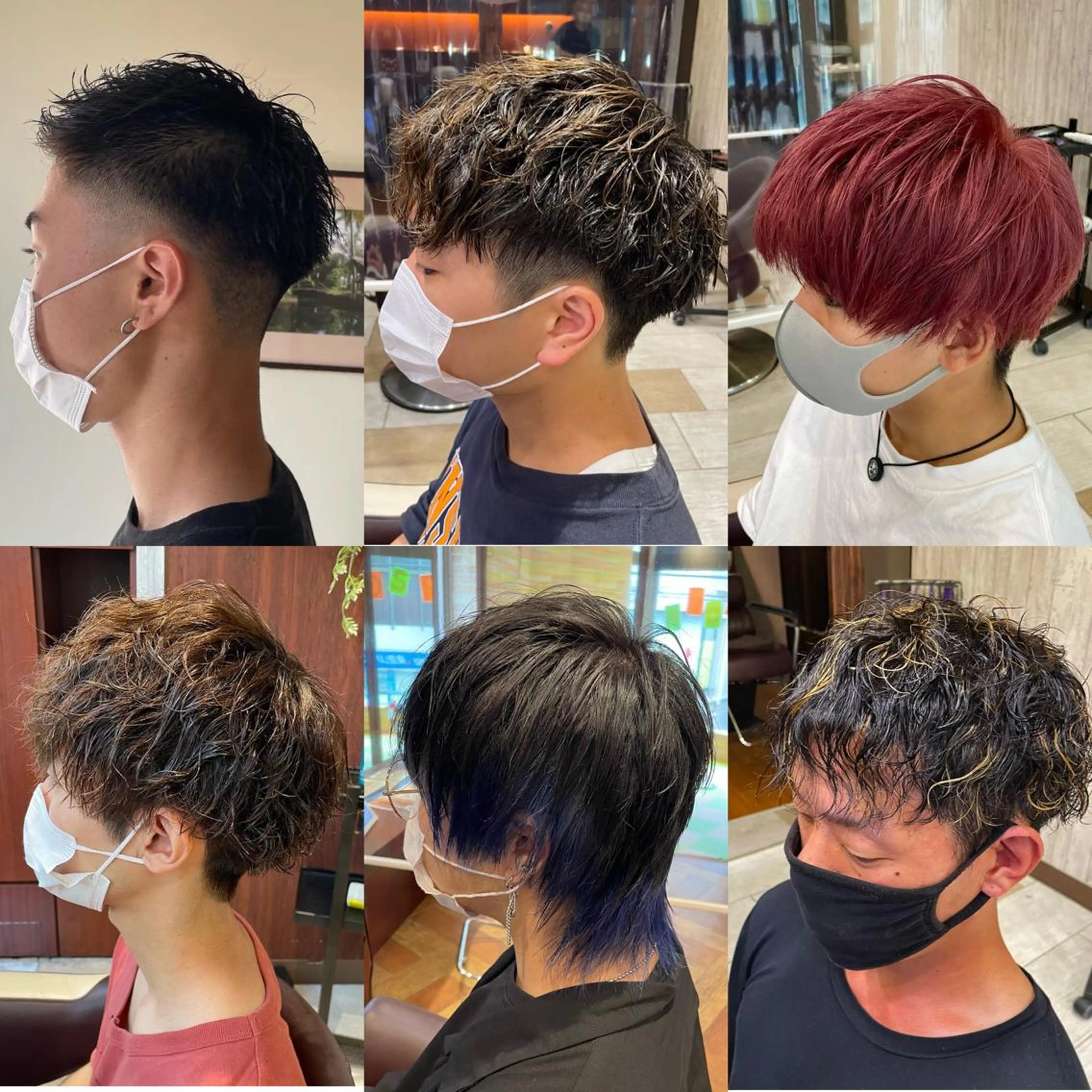 ショート カラー パーマ メンズ ツイスパ/メンズ特化 🦋𝑺𝑶𝑵𝑬のヘアスタイル