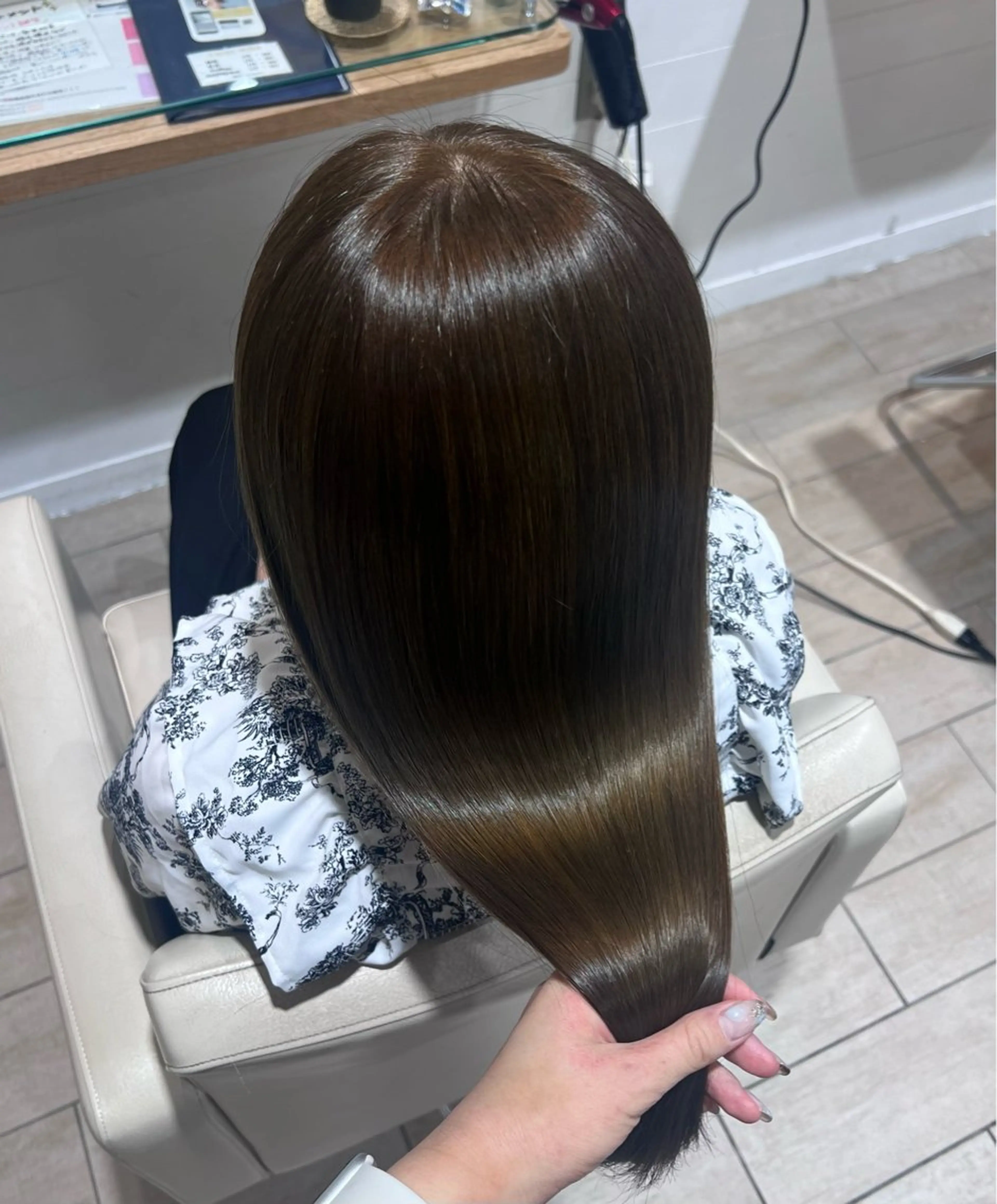 ロング カラー モデル募集 セイノチヒロのヘアスタイル