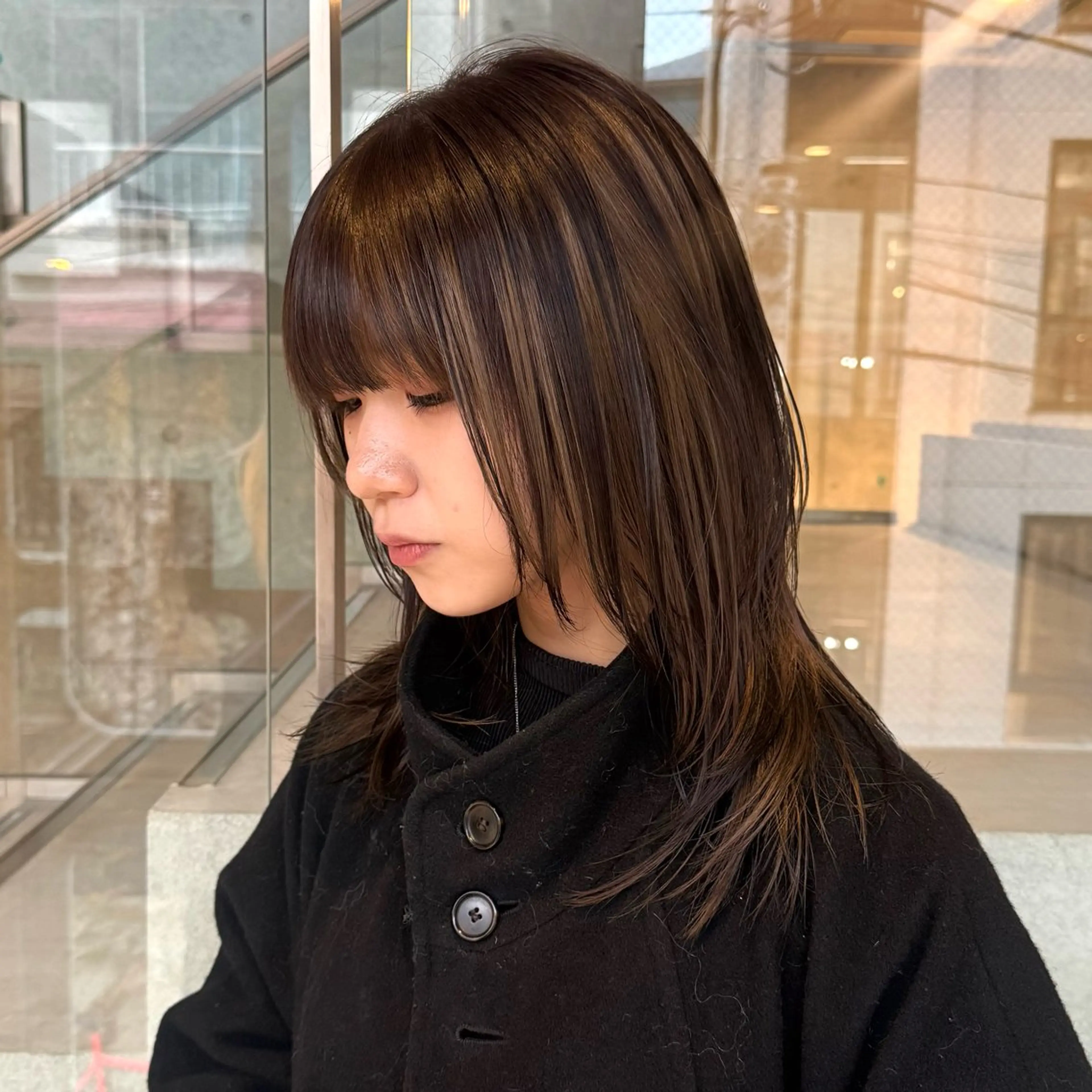 カラー RINA .のヘアスタイル