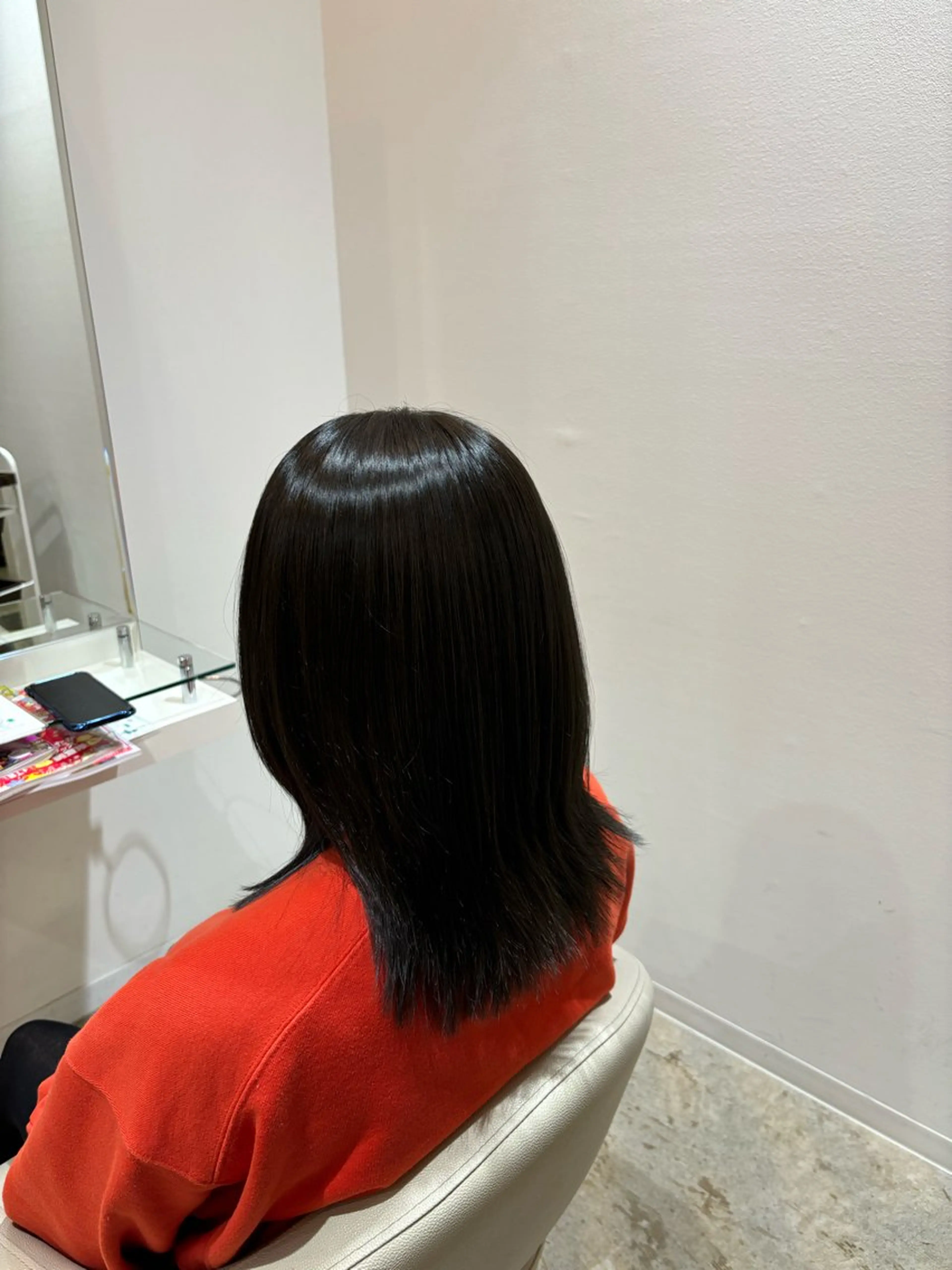 ロング ハイレイヤー レイヤーカット 佐藤 優里のヘアスタイル