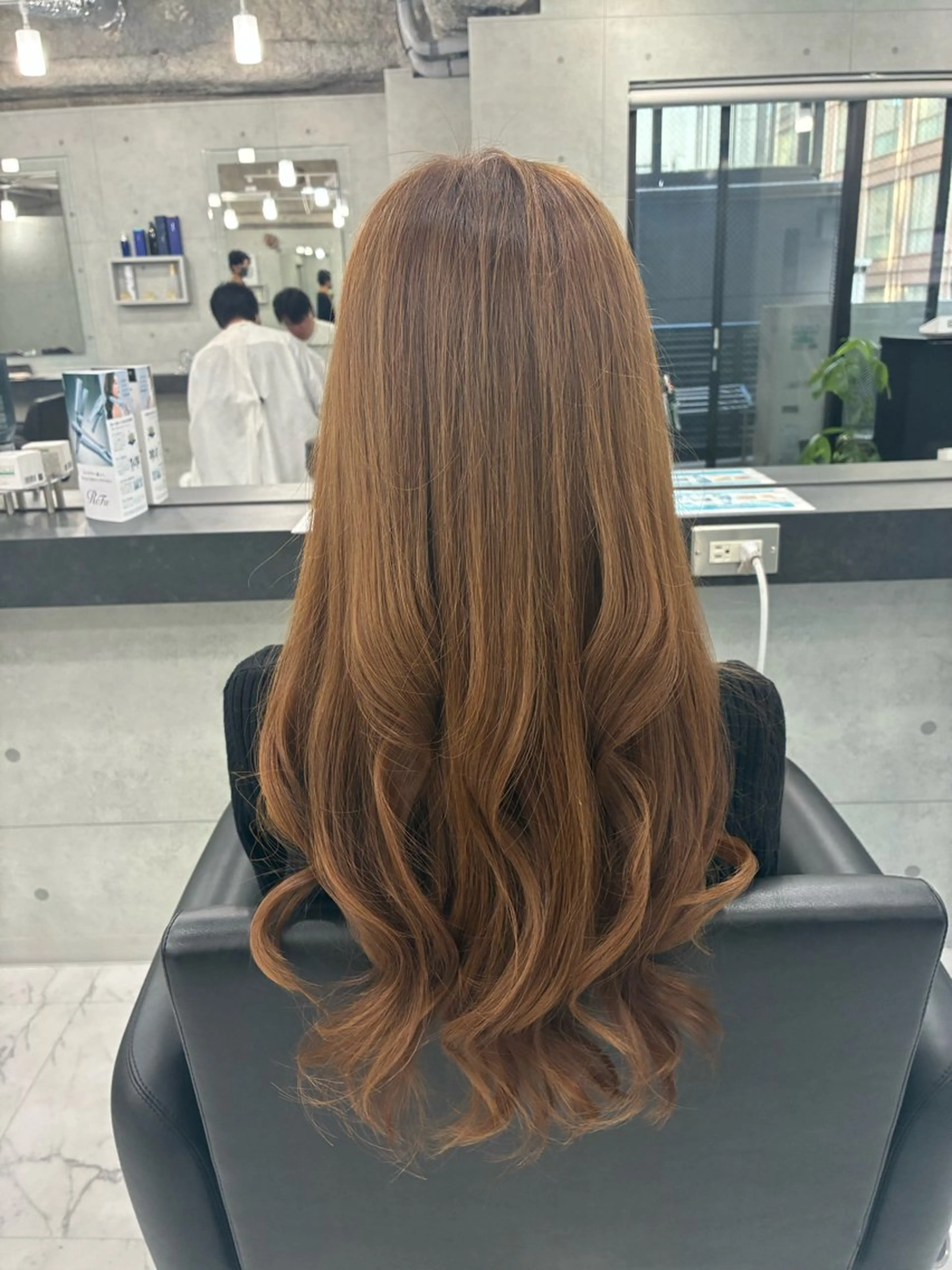 ロング カラー カット ヘアカラー トリートメント Endearing所属・Endearing 北澤那未🌟銀座のヘアスタイル