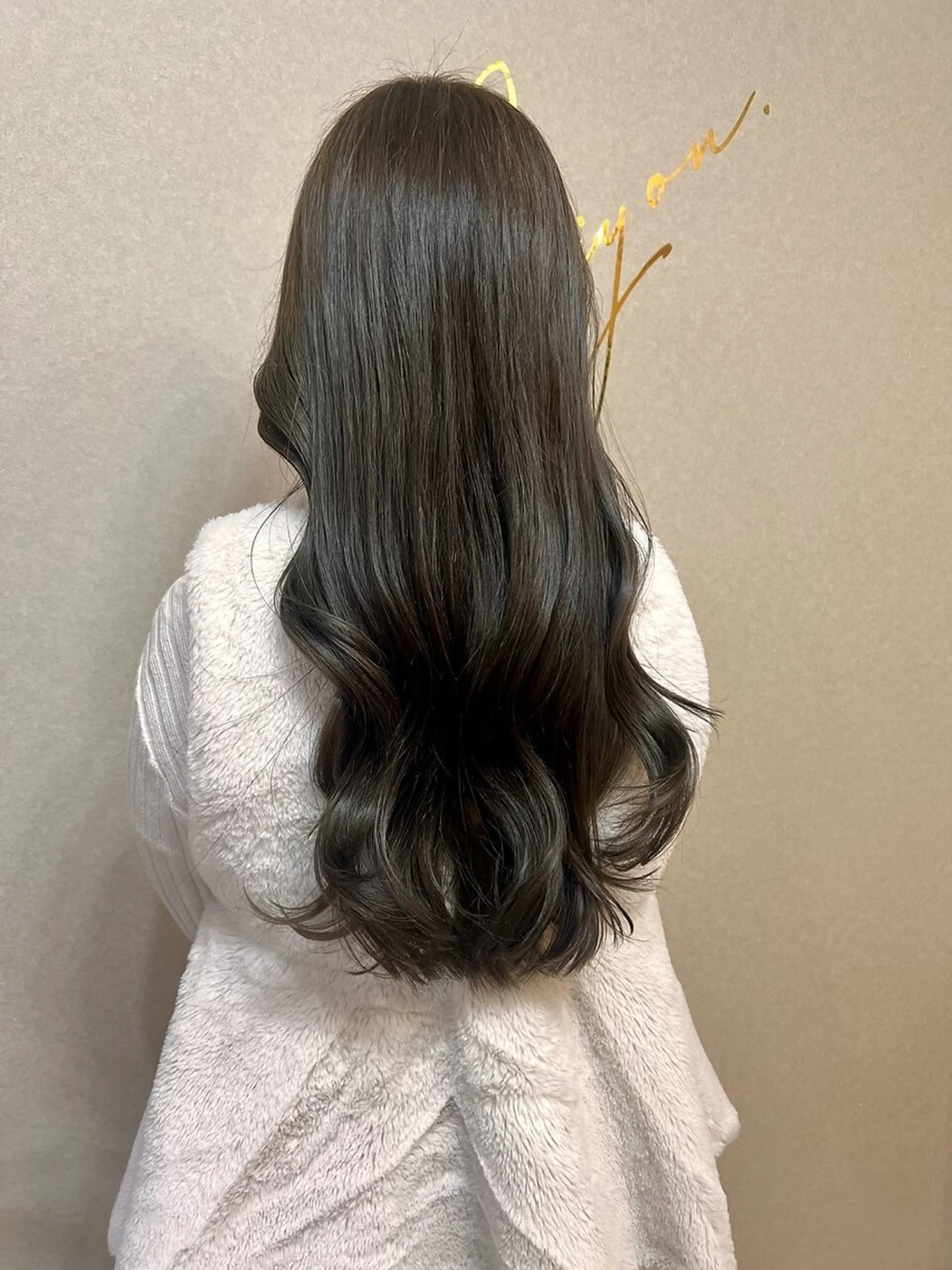 ロング カラー 透明感カラー ciyon. ヘア デザイナー ayaのヘアスタイル
