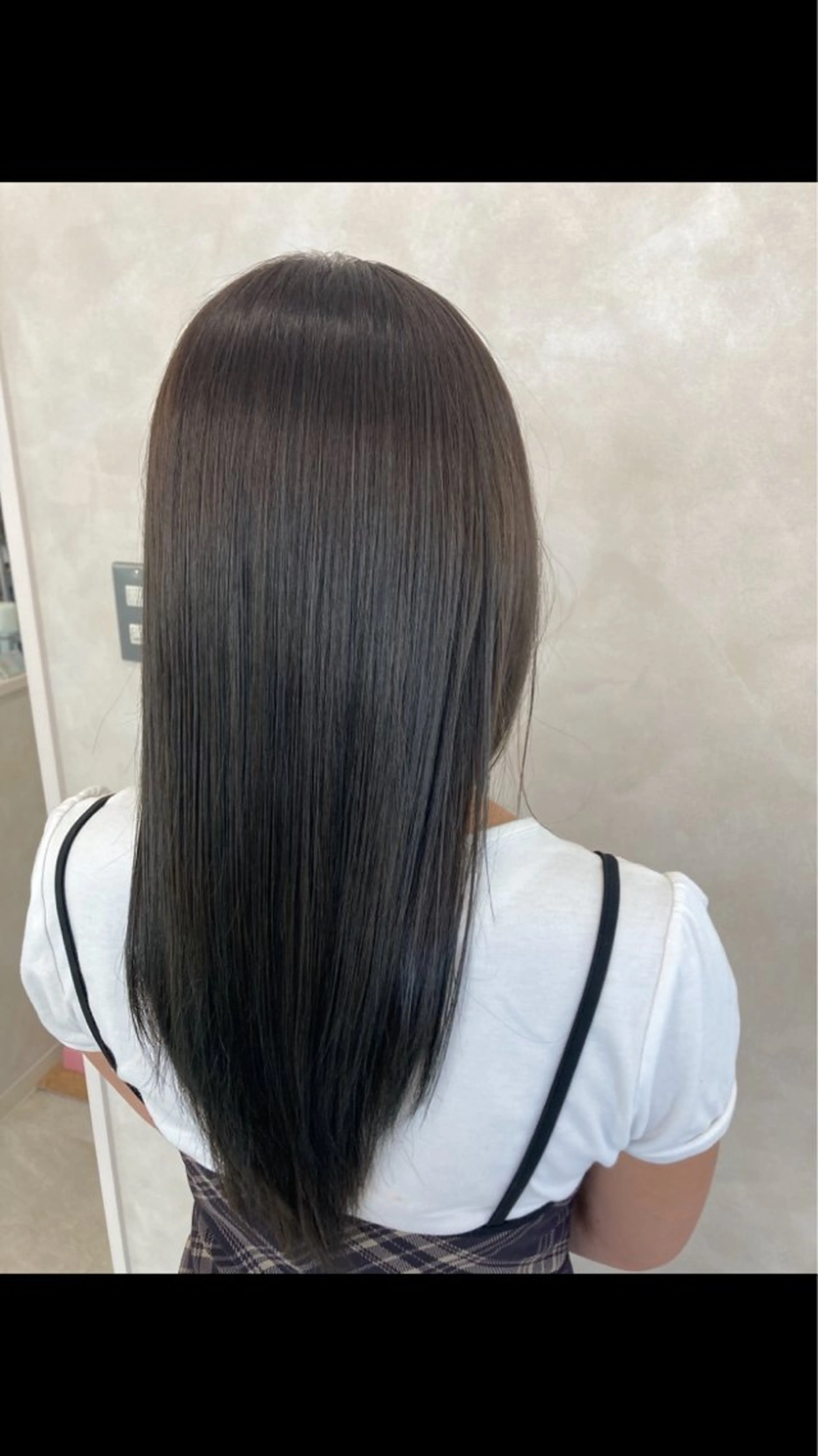 セミロング カラー 髪質改善🫧 ミタセイヤのヘアスタイル