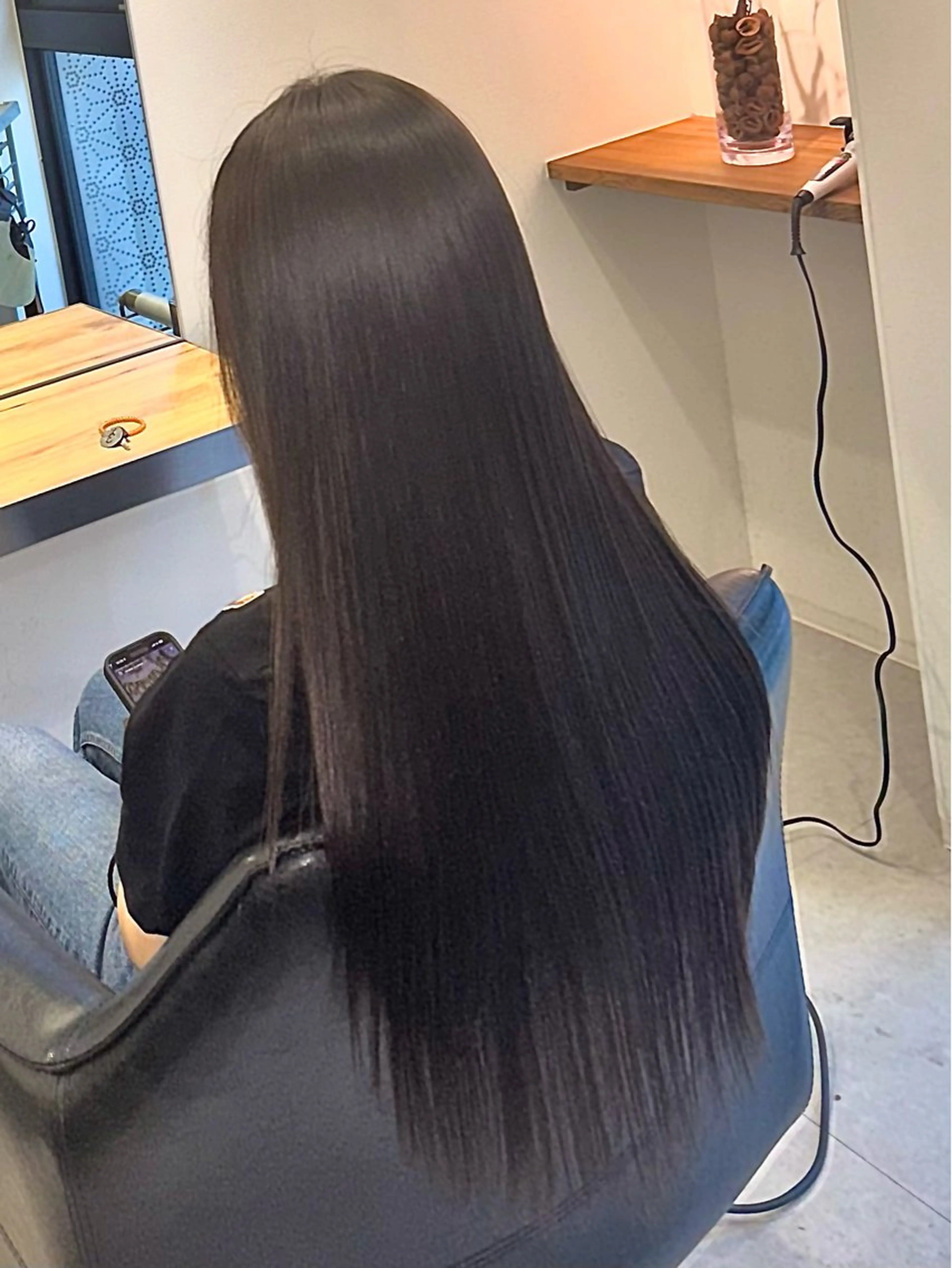 ロング カラー ヘアカラー トリートメント 久次米 智人のヘアスタイル