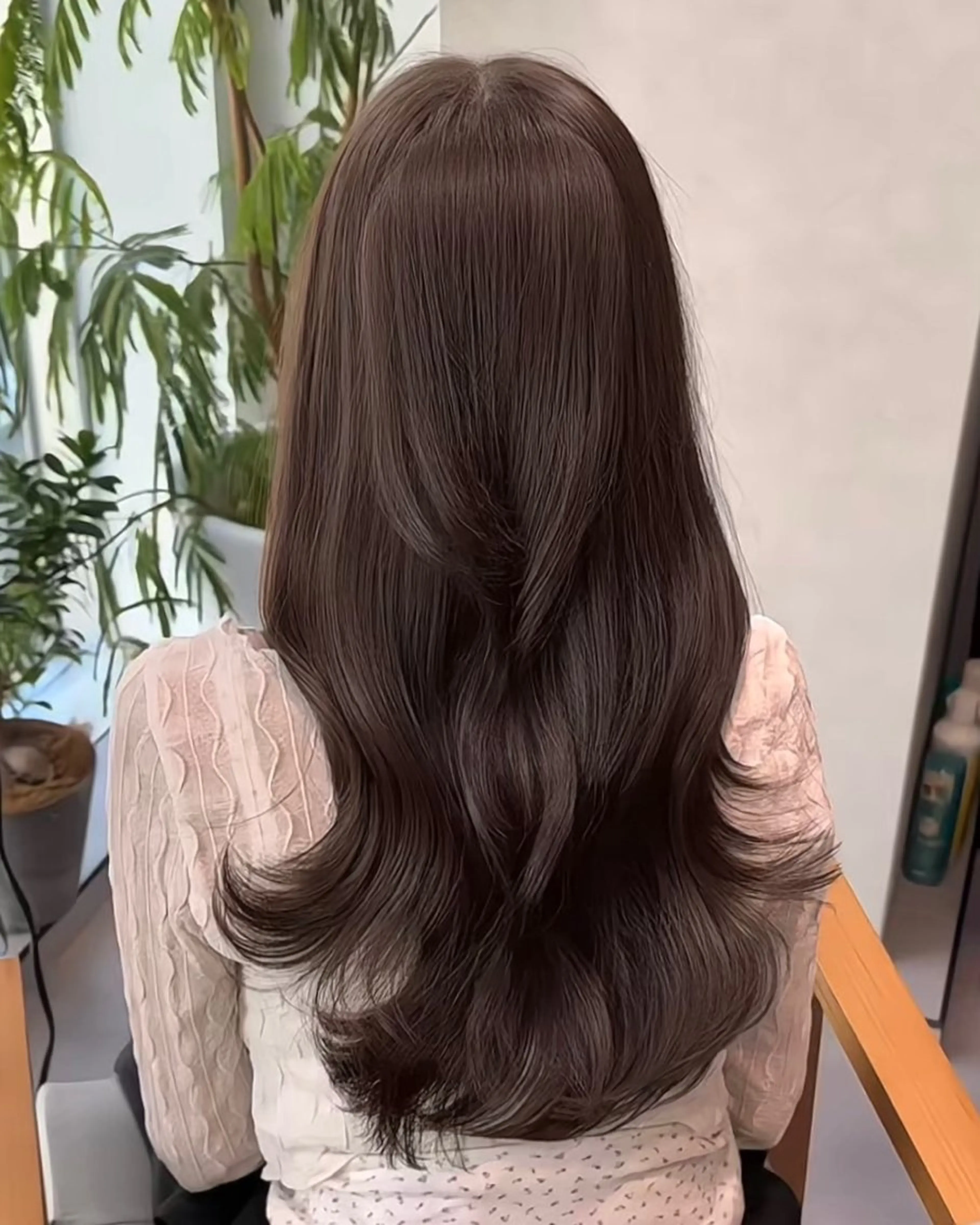 ロング カット ヘアカラー 韓国レイヤー RYOTAのヘアスタイル
