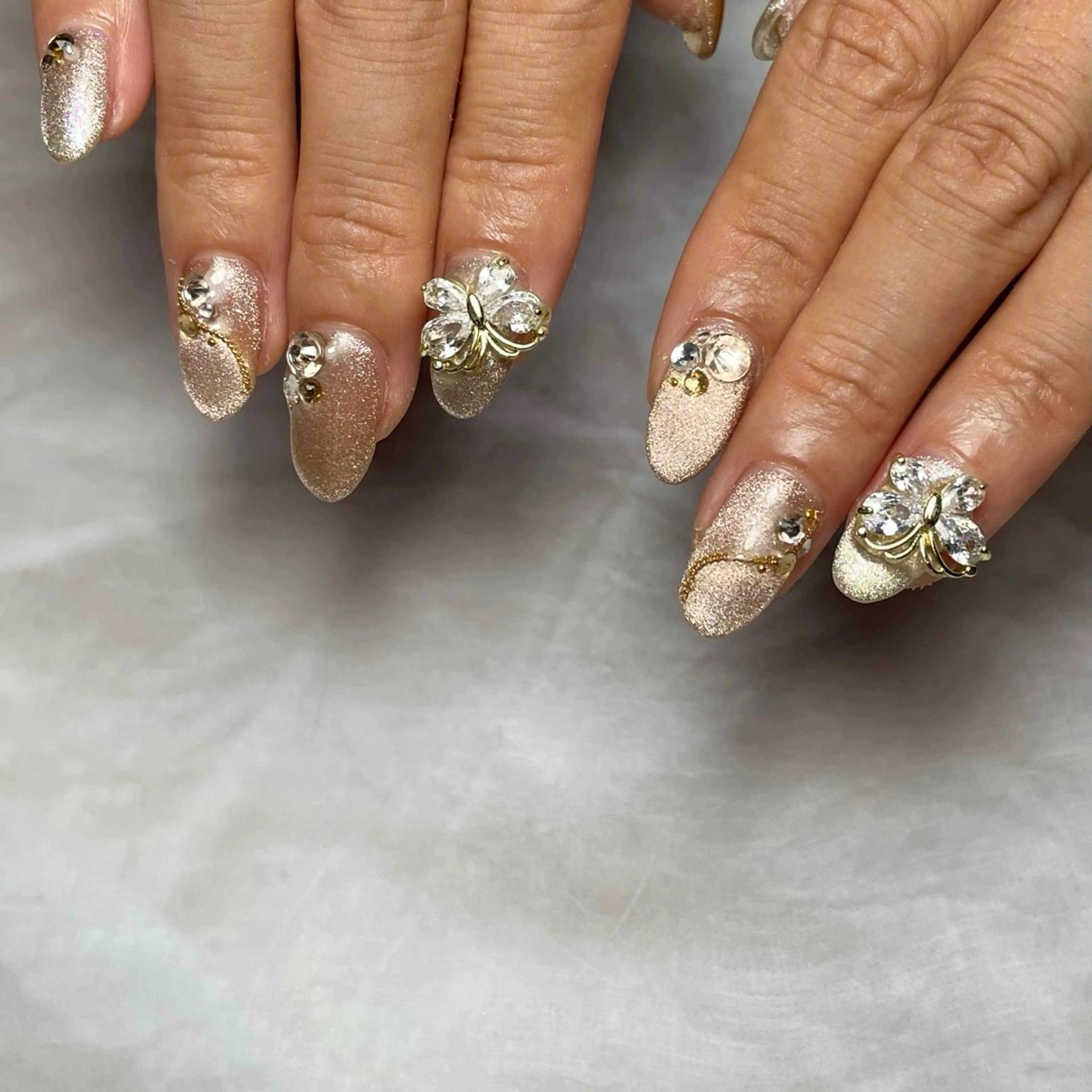 ネイル ジェルネイル マグネットネイル Reflection marikoのネイルデザイン