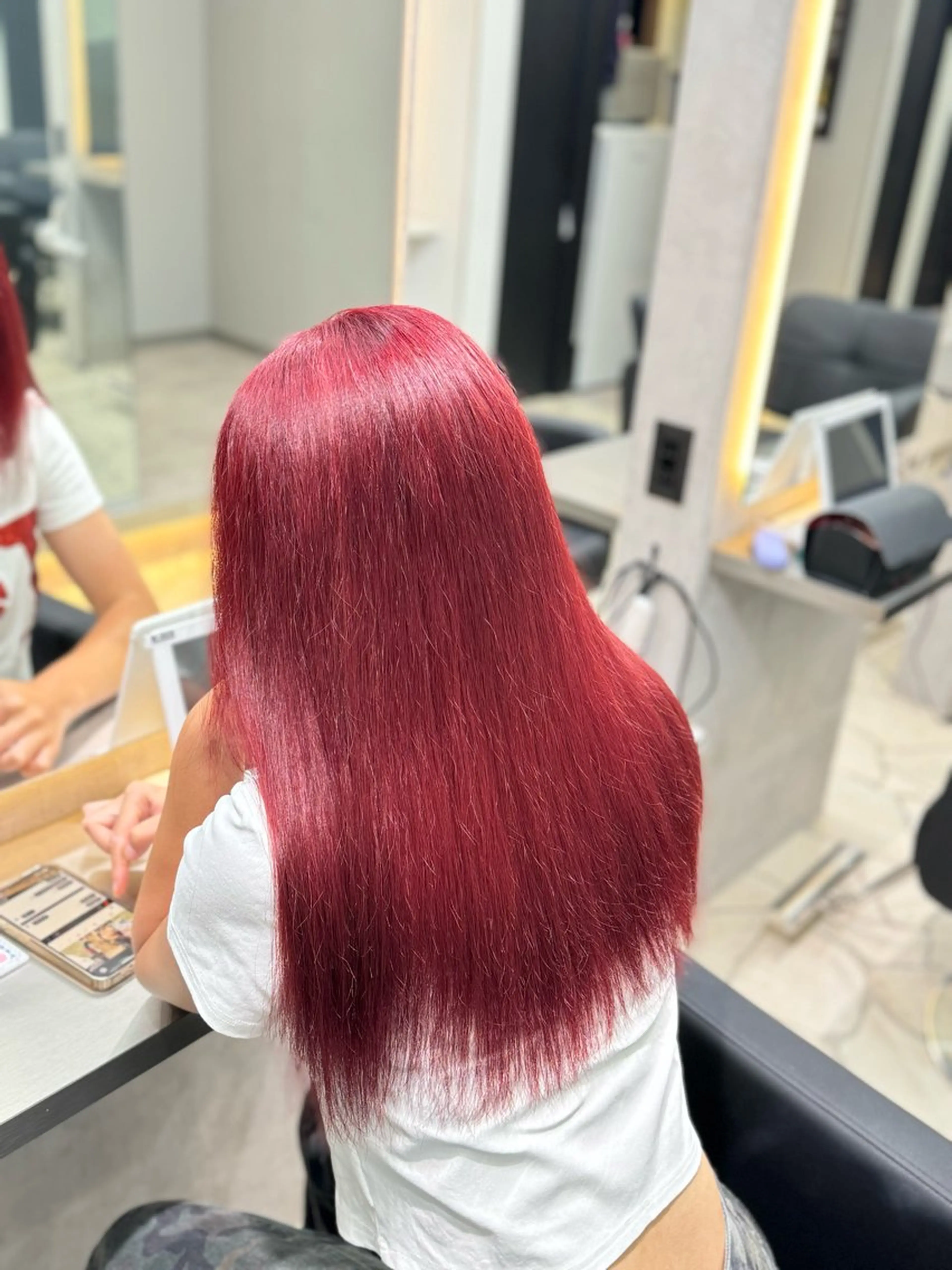 ロング カラー ダブルカラー エクステ ギャルの女神/ Shionのヘアスタイル