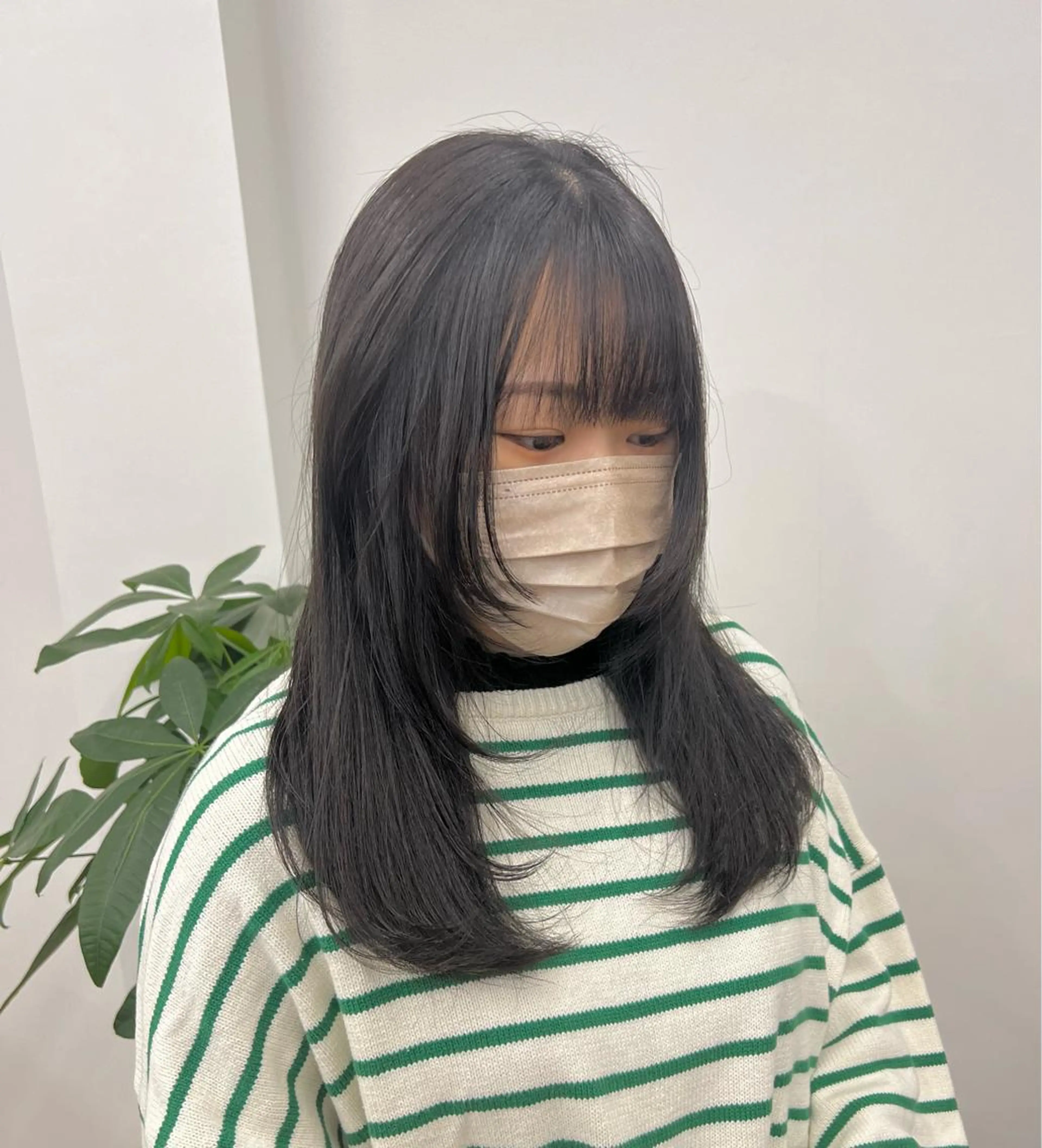 ロング アッシュ ピンクブラウン ハイライト 髪質改善 韓国風ヘア ユウハウス/ ryousukeのヘアスタイル