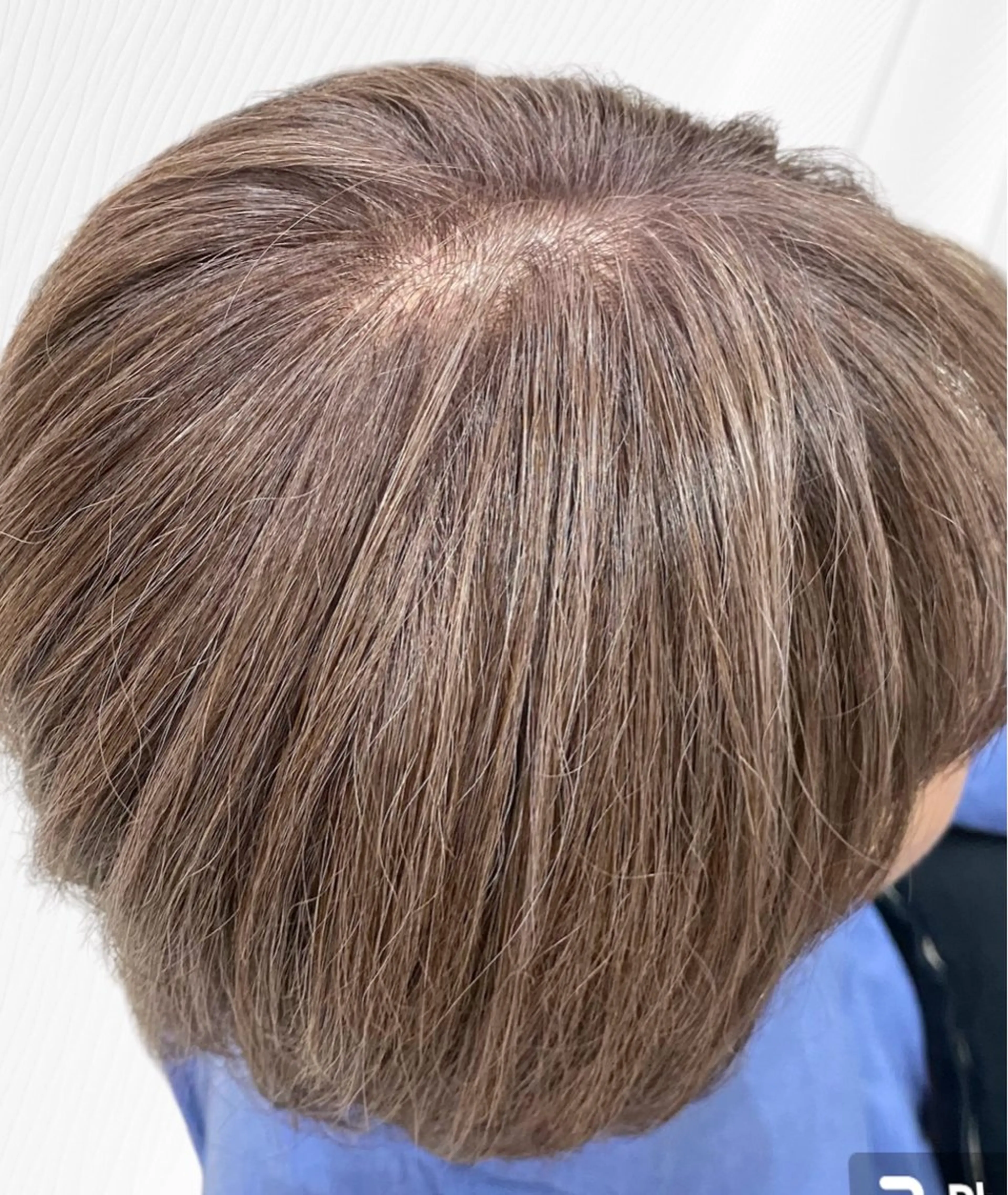 【当日限定】脱白髪染め全体染めカラーの写真