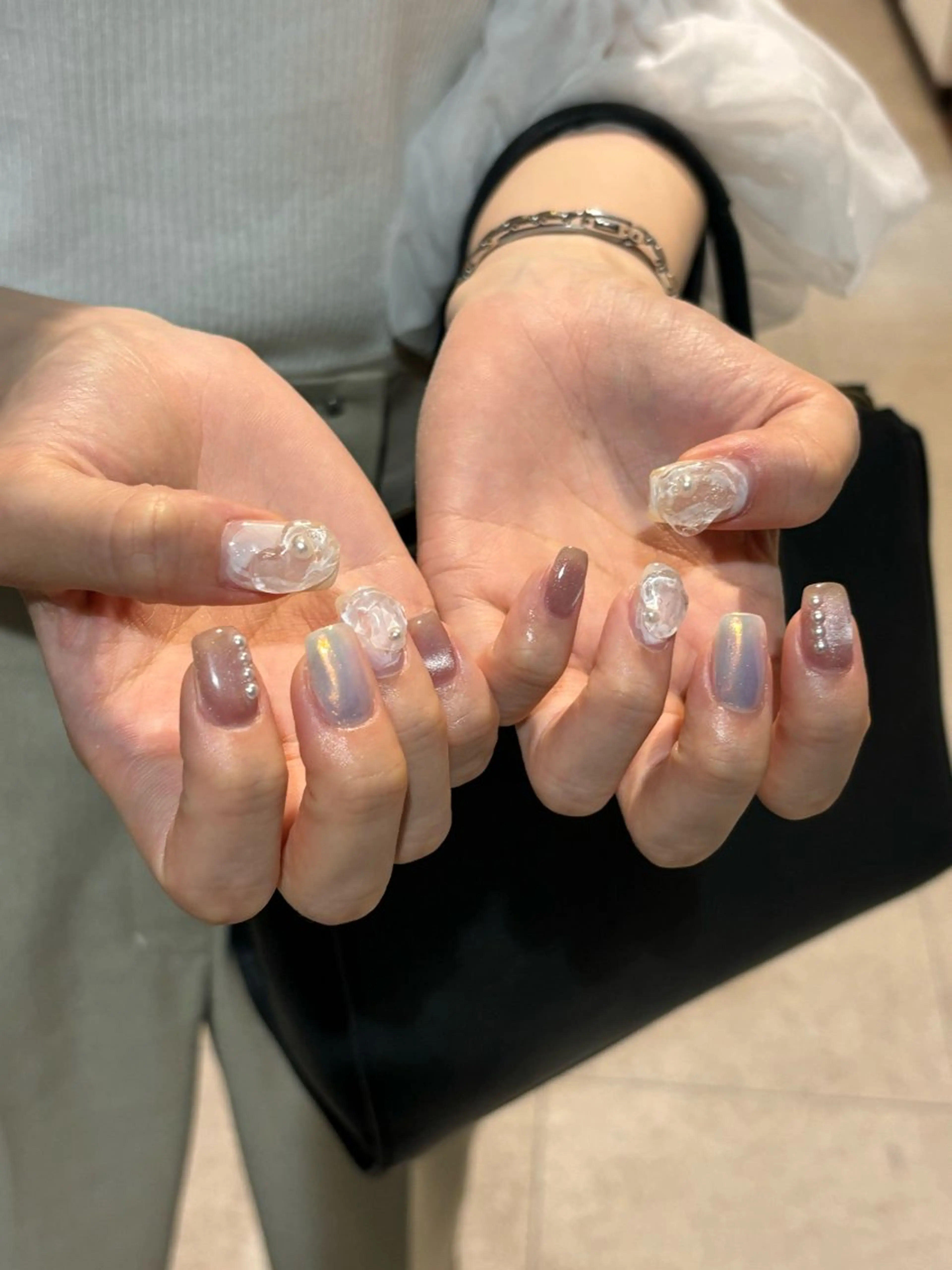 ネイル ハンドネイル ネイルサロンマーノ所属・mano Hanaのネイルデザイン