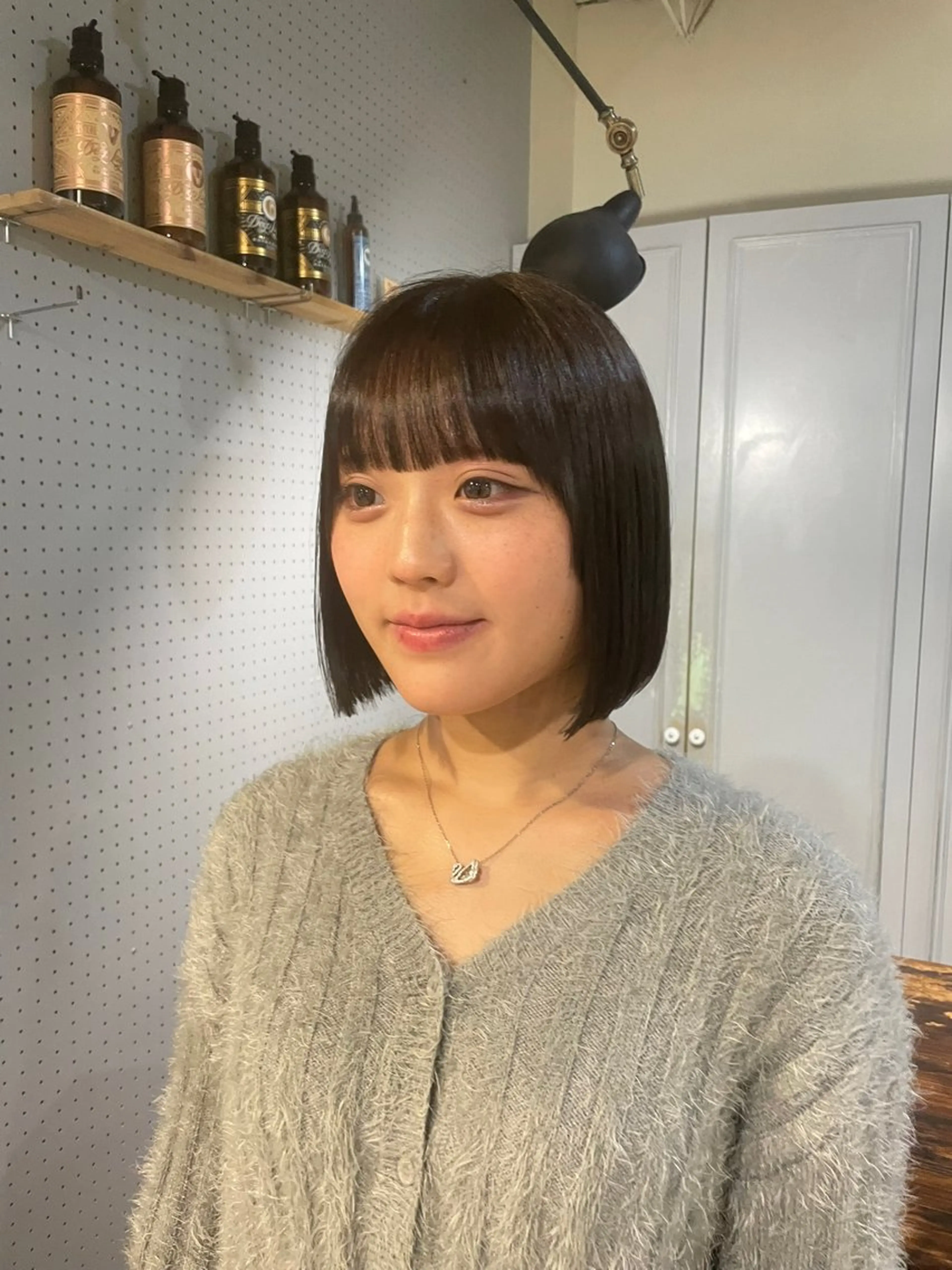 ミディアム カラー カット ヘアカラー 🤩噂のMr.髪ポジ ティブ®️yu🤩のヘアスタイル
