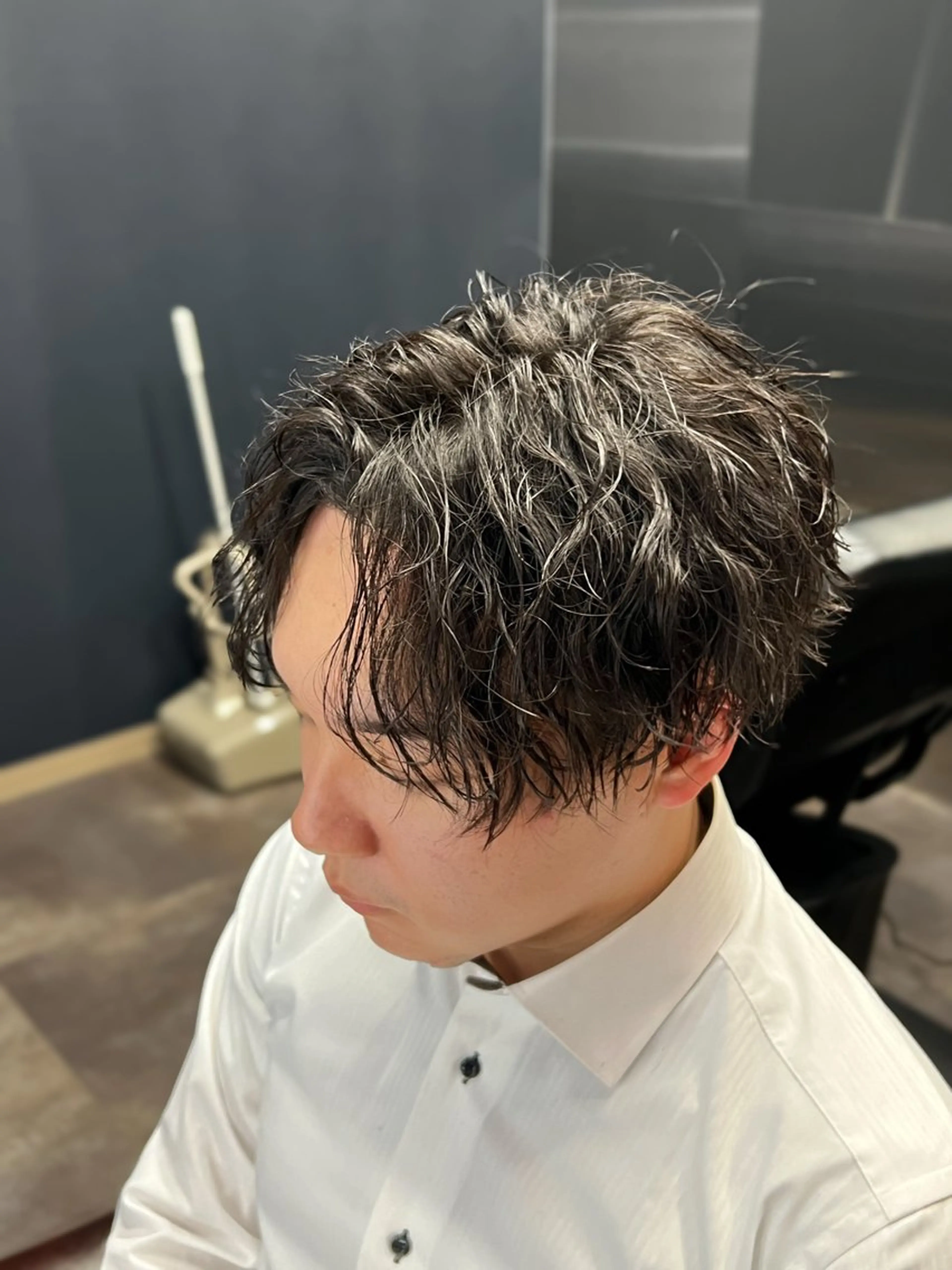 パーマ メンズ メンズパーマ ツイストスパイラルパーマ スパイラルパーマ カット パーマ 【札幌メンズ特化】 つばさ🔥のヘアスタイル