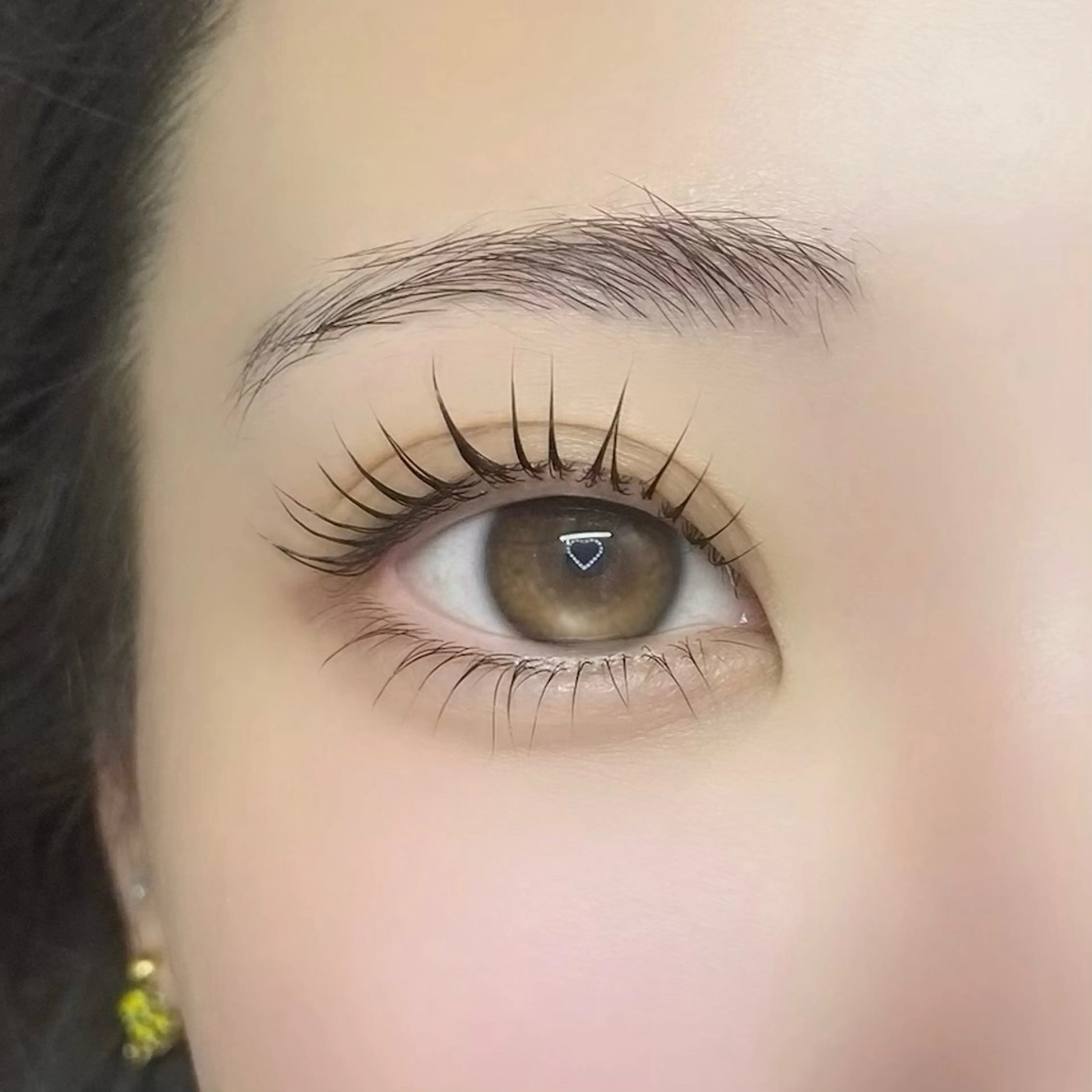 マツエク・マツパ 束感まつ毛 パリジェンヌラッシュリフト まつげパーマ ワンホンマツエク マツパ ruhe eyeのマツエク・マツパデザイン