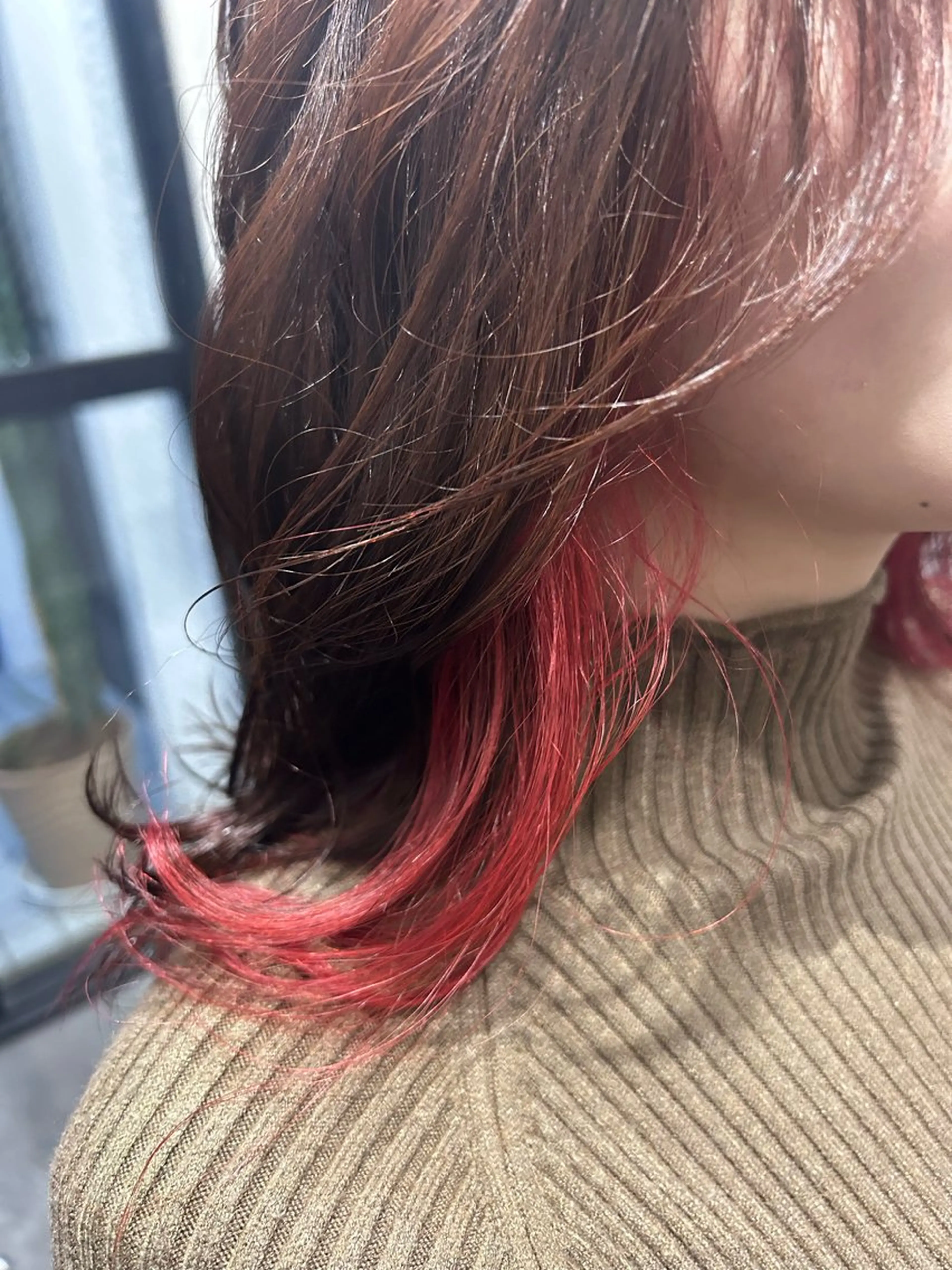 セミロング カラー ヘアアレンジ 清水 江里香のヘアスタイル