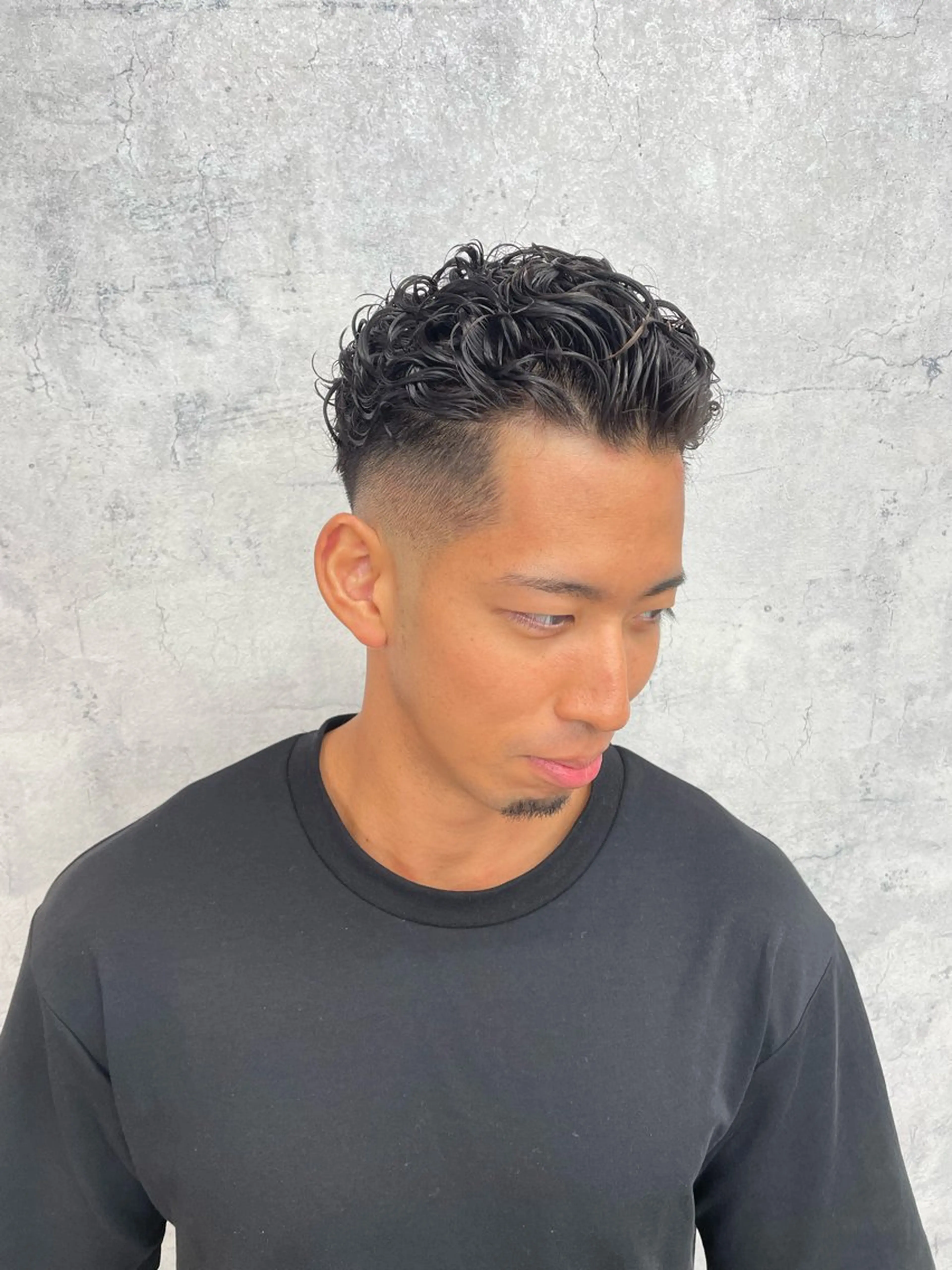 ショート パーマ メンズ カット パーマ メンズ/パーマ KAZUKIのヘアスタイル