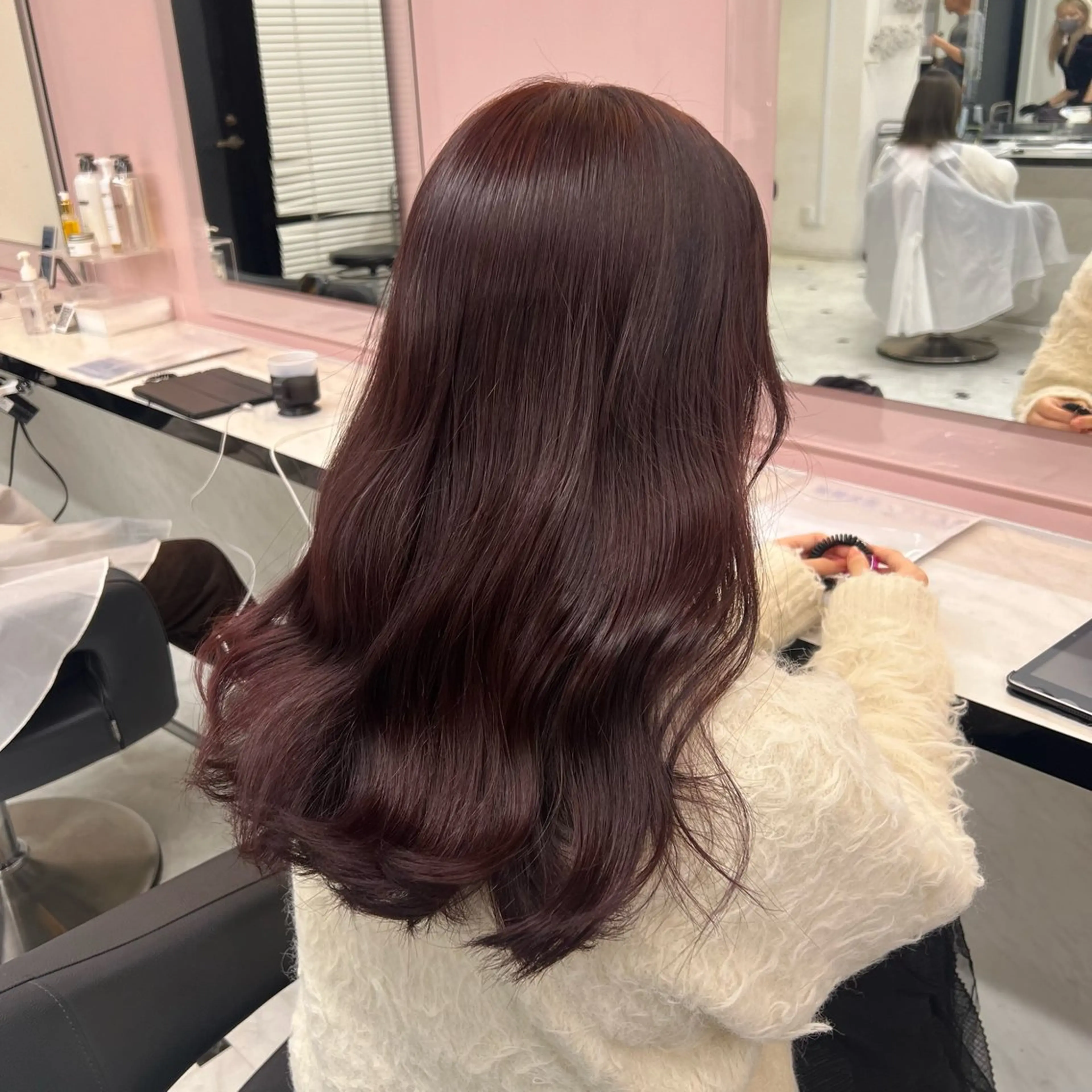 【🥀期間限定🥀】♥️ブリーチなしWカラー➕コテ巻き♥️の写真