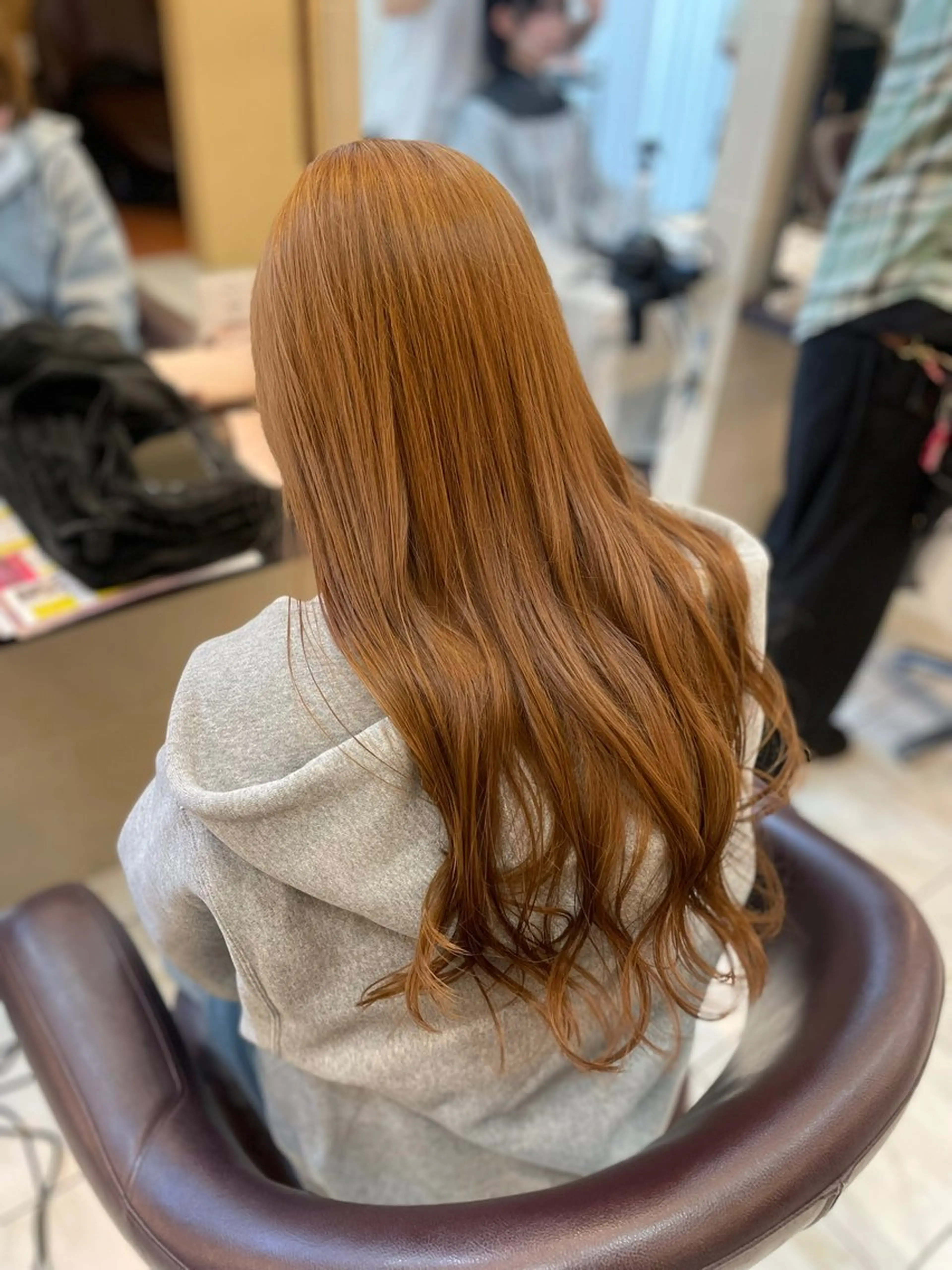ロング カラー ベージュカラー カット ヘアカラー 垢抜け透明感カラー 🌻篠崎梓🌻のヘアスタイル