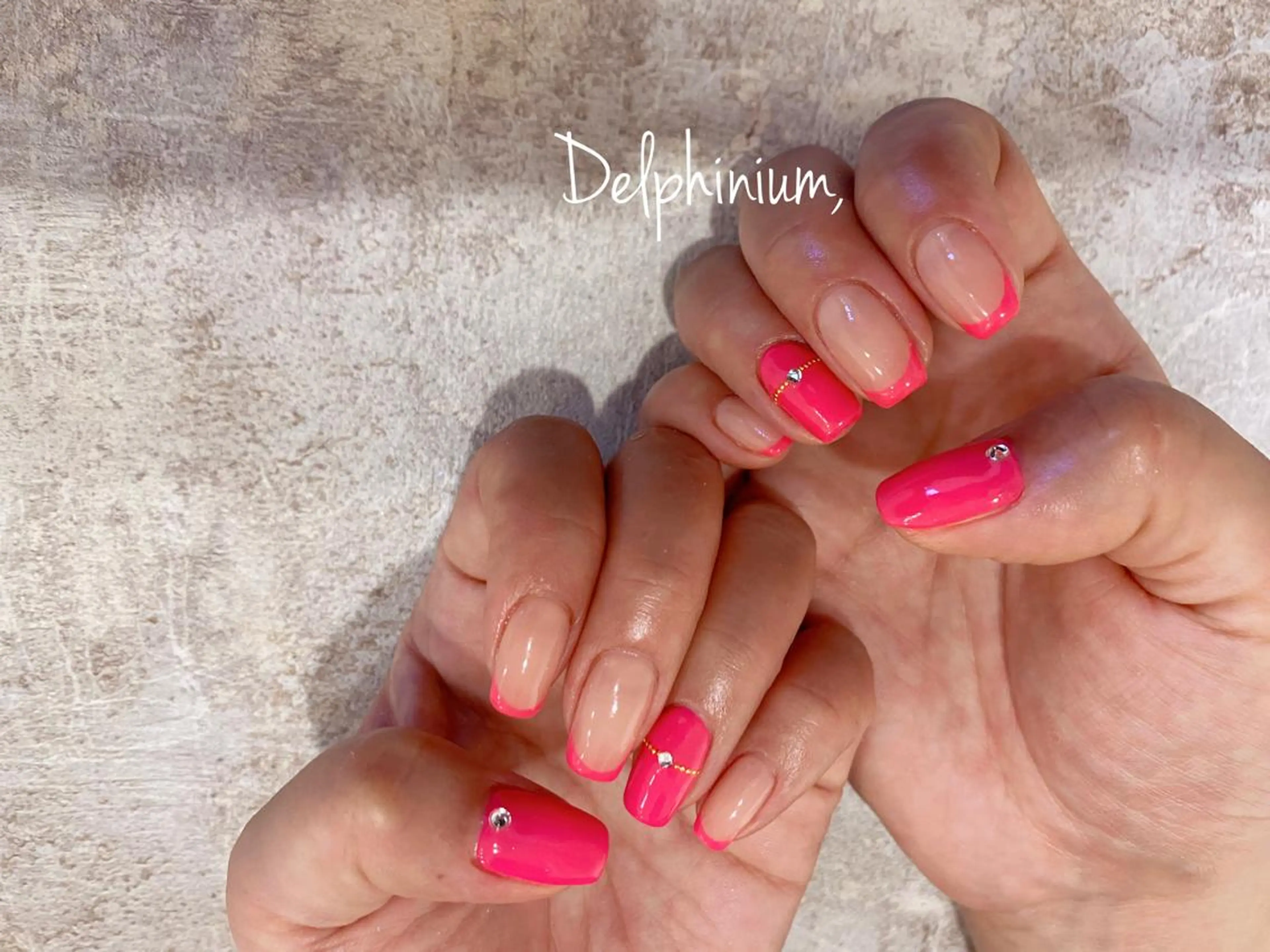 ネイル フットネイル 夏ネイル ハンドネイル 岡本 友恵のネイルデザイン